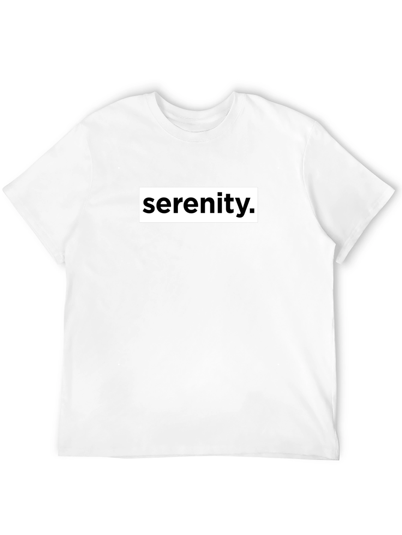 Black Serenity Graphic Tee - Classic Black T-Shirt view 12