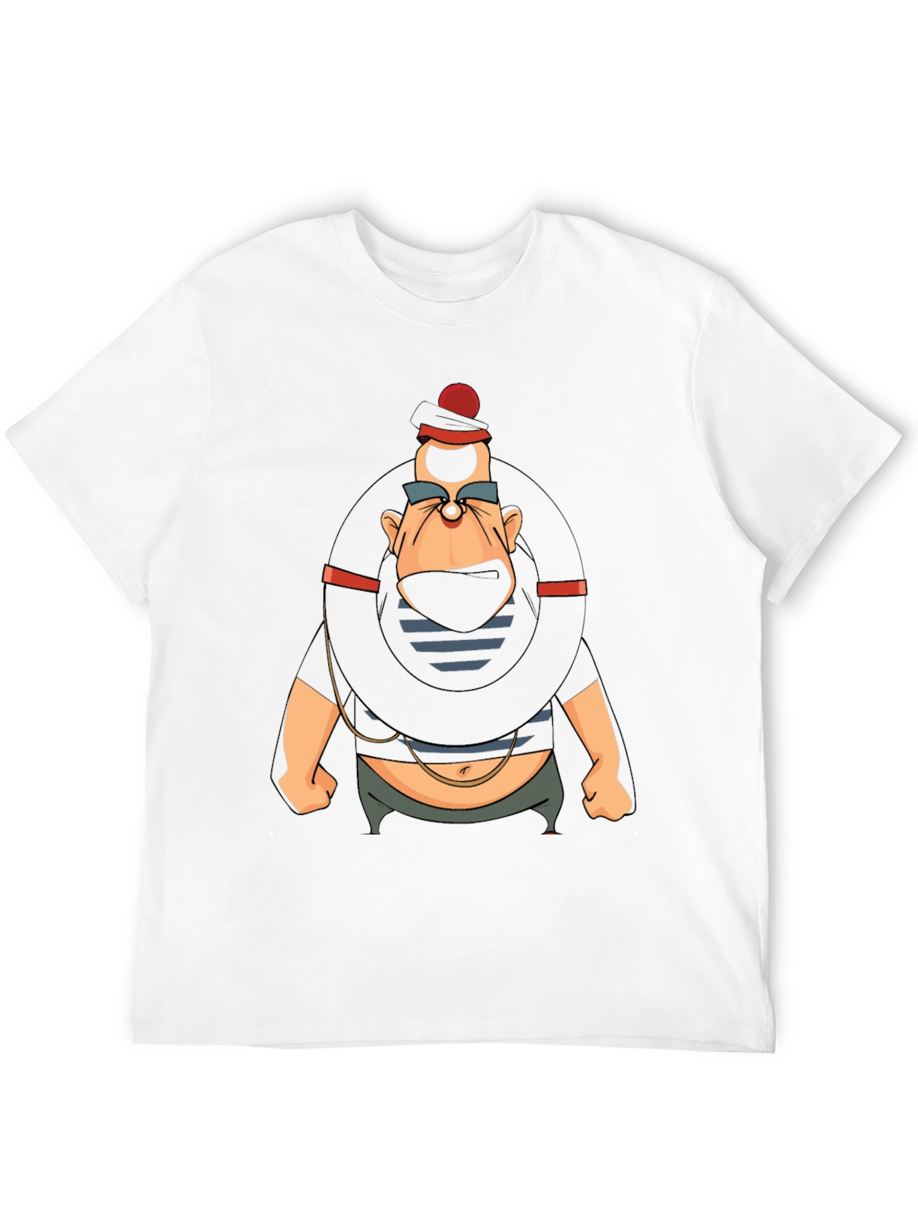 Black Cartoon Villain Graphic T-Shirt view 12