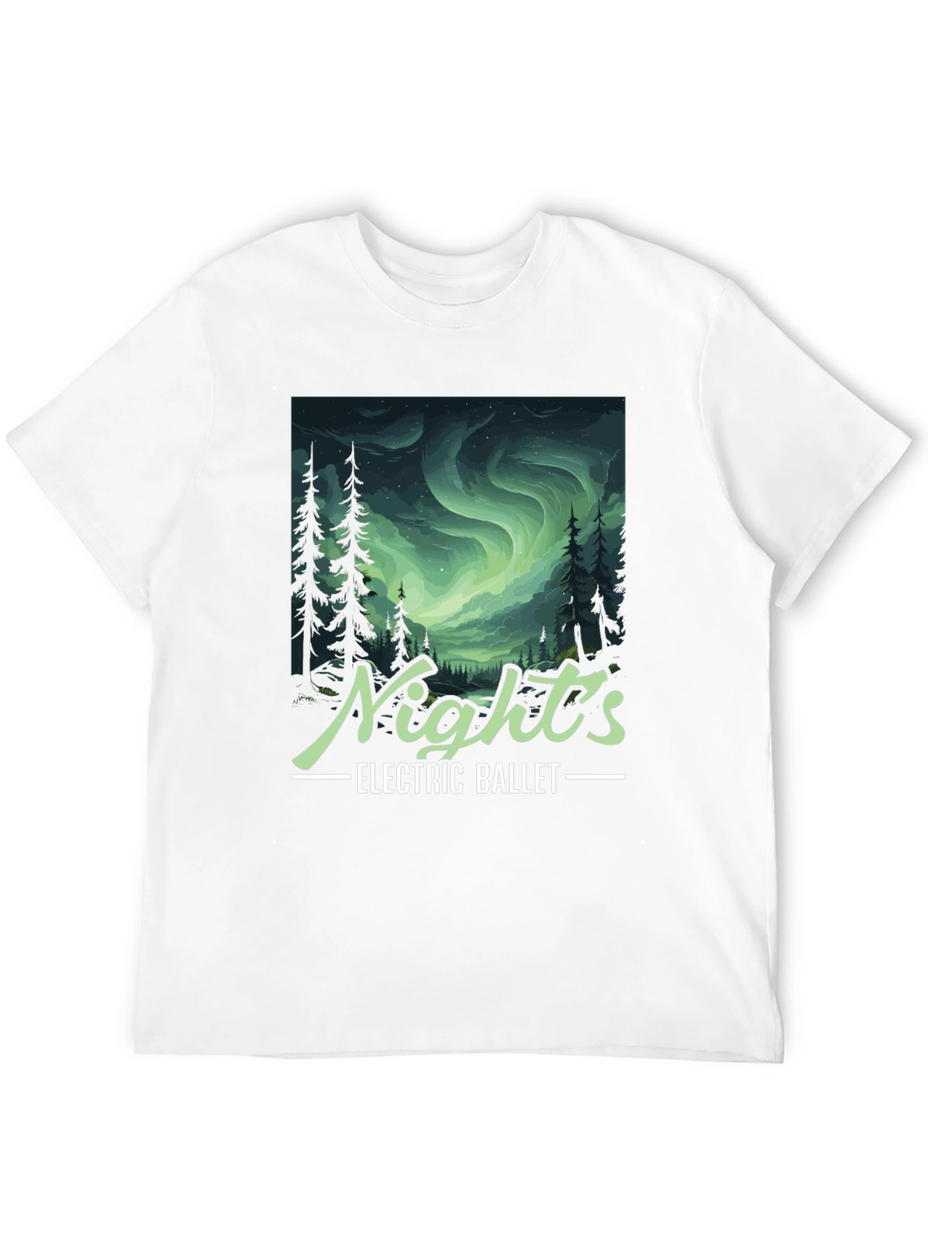 Black Night's Electric Ballet Graphic Tee view 12