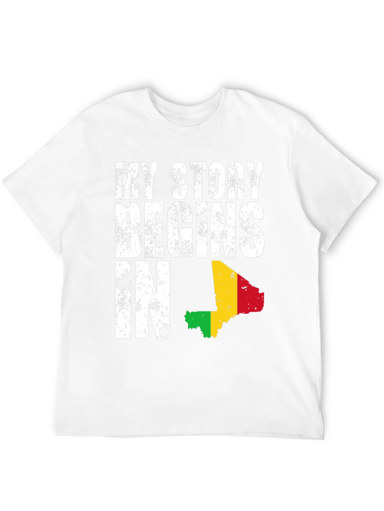 Black My Story Begins In - Country Pride T-Shirt view 12