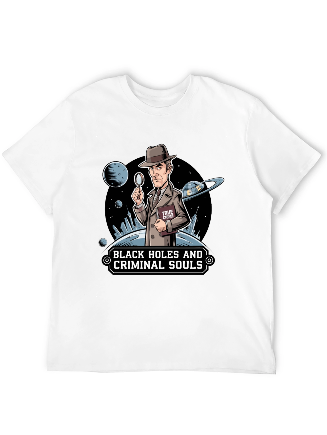 Black Black Holes & Criminal Souls Graphic Tee view 12