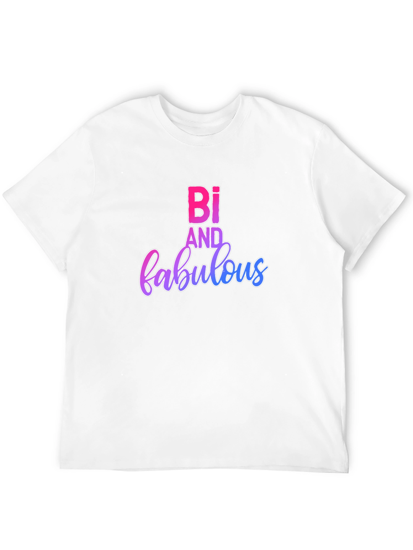 Black Bi and Fabulous Pride T-Shirt view 12