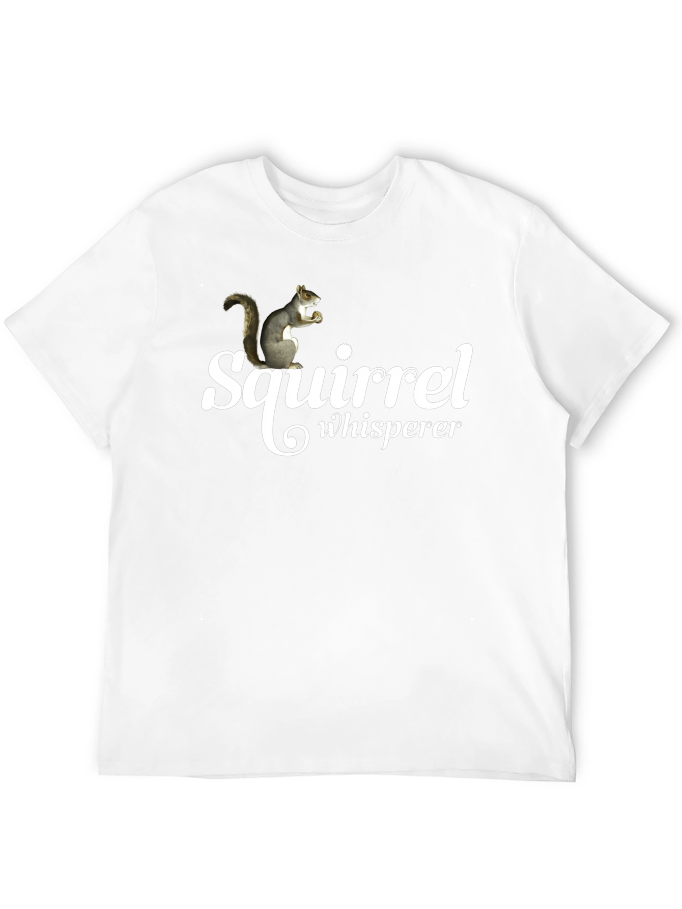 Black Squirrel Whisperer Graphic T-Shirt - Black view 12