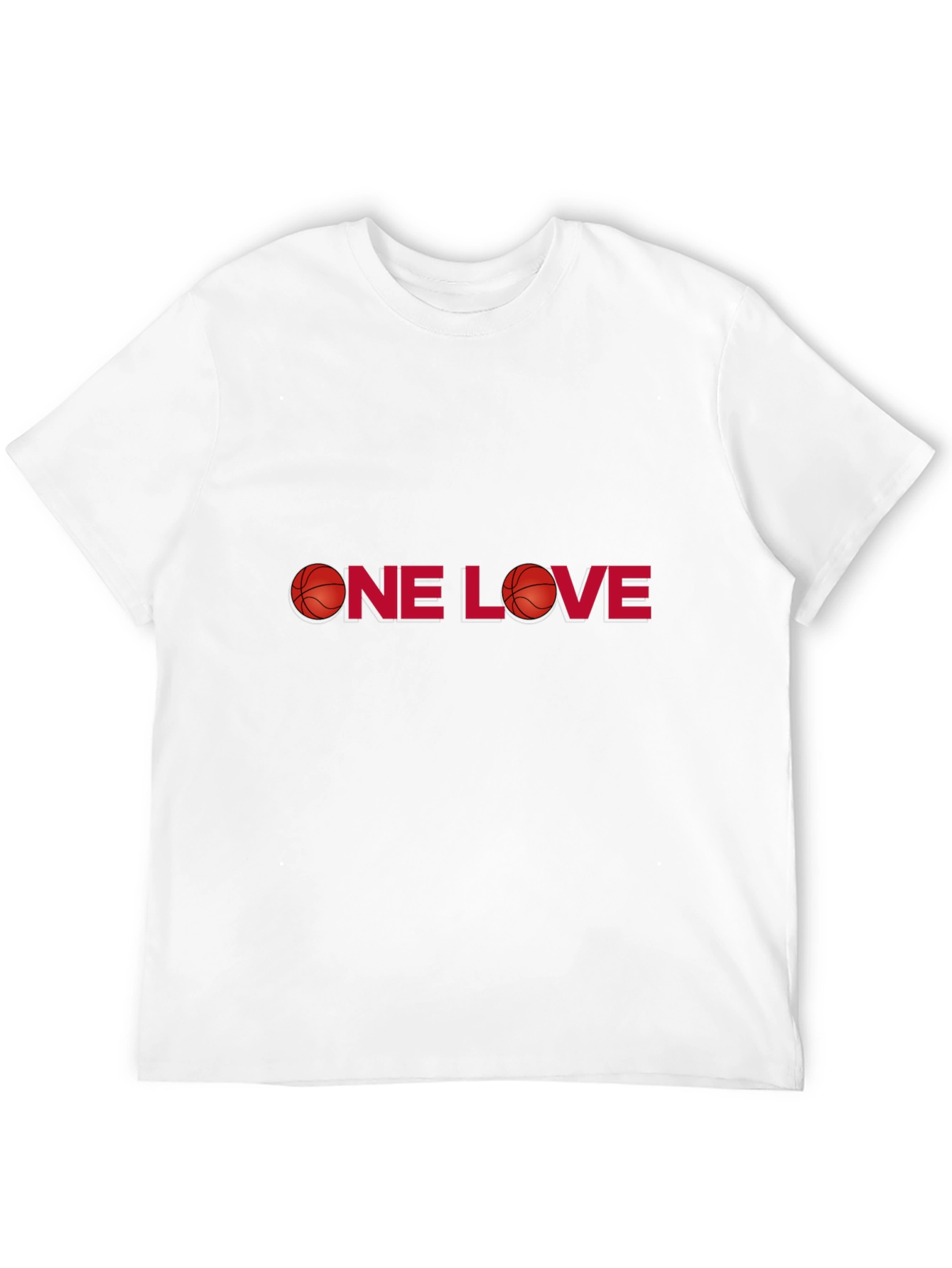 Black One Love Basketball Graphic Tee - Stylish & Trendy view 12