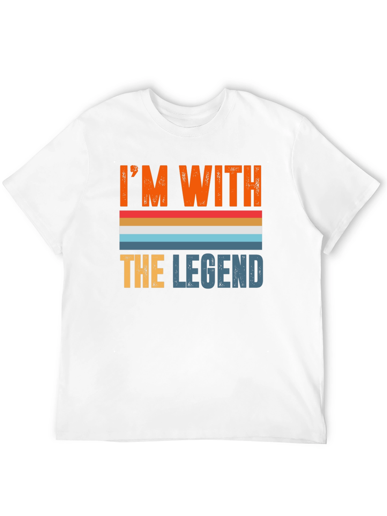Black I'm with The Legend Graphic Tee view 12