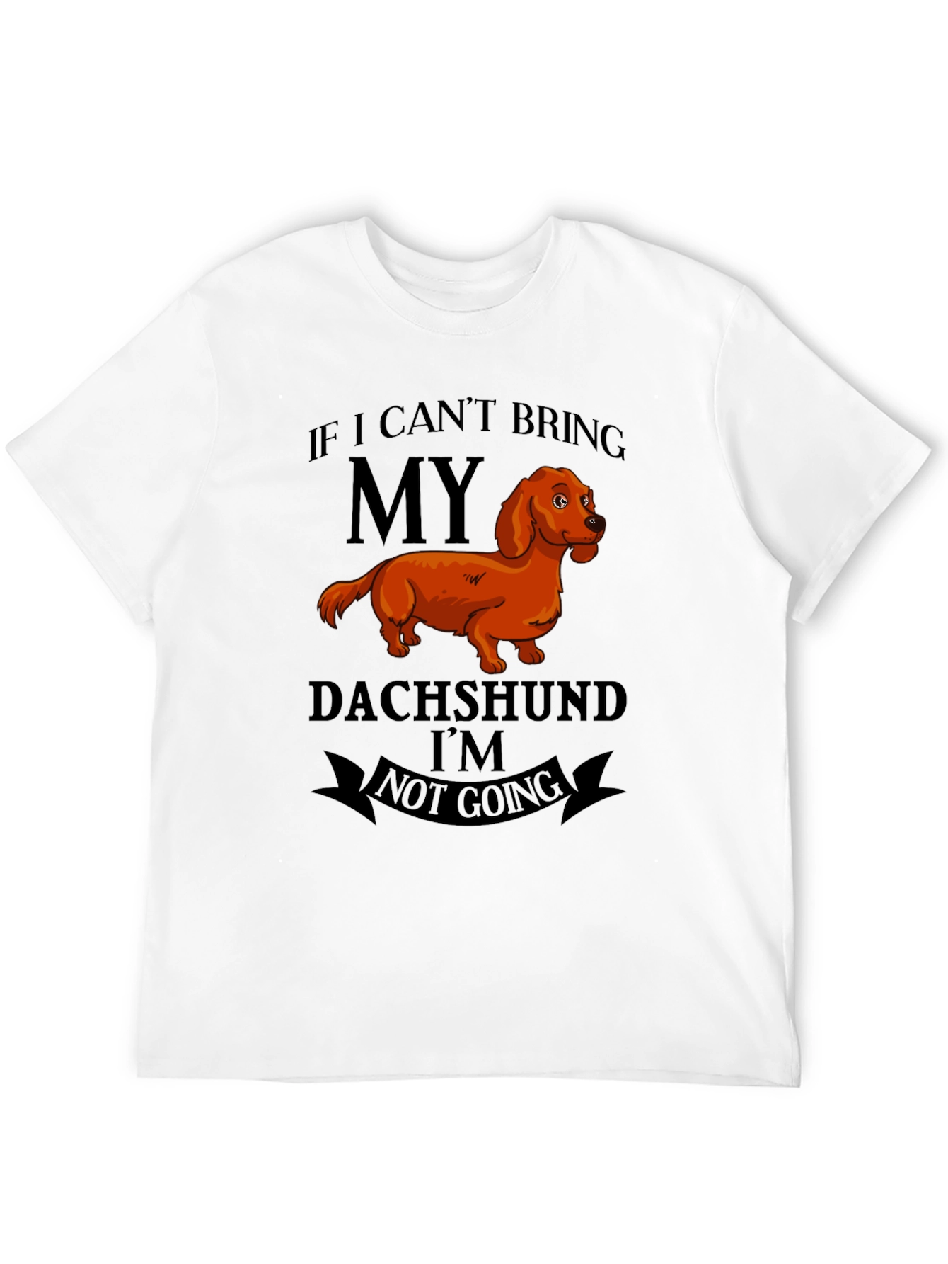 Black Dachshund Lover's T-Shirt view 12