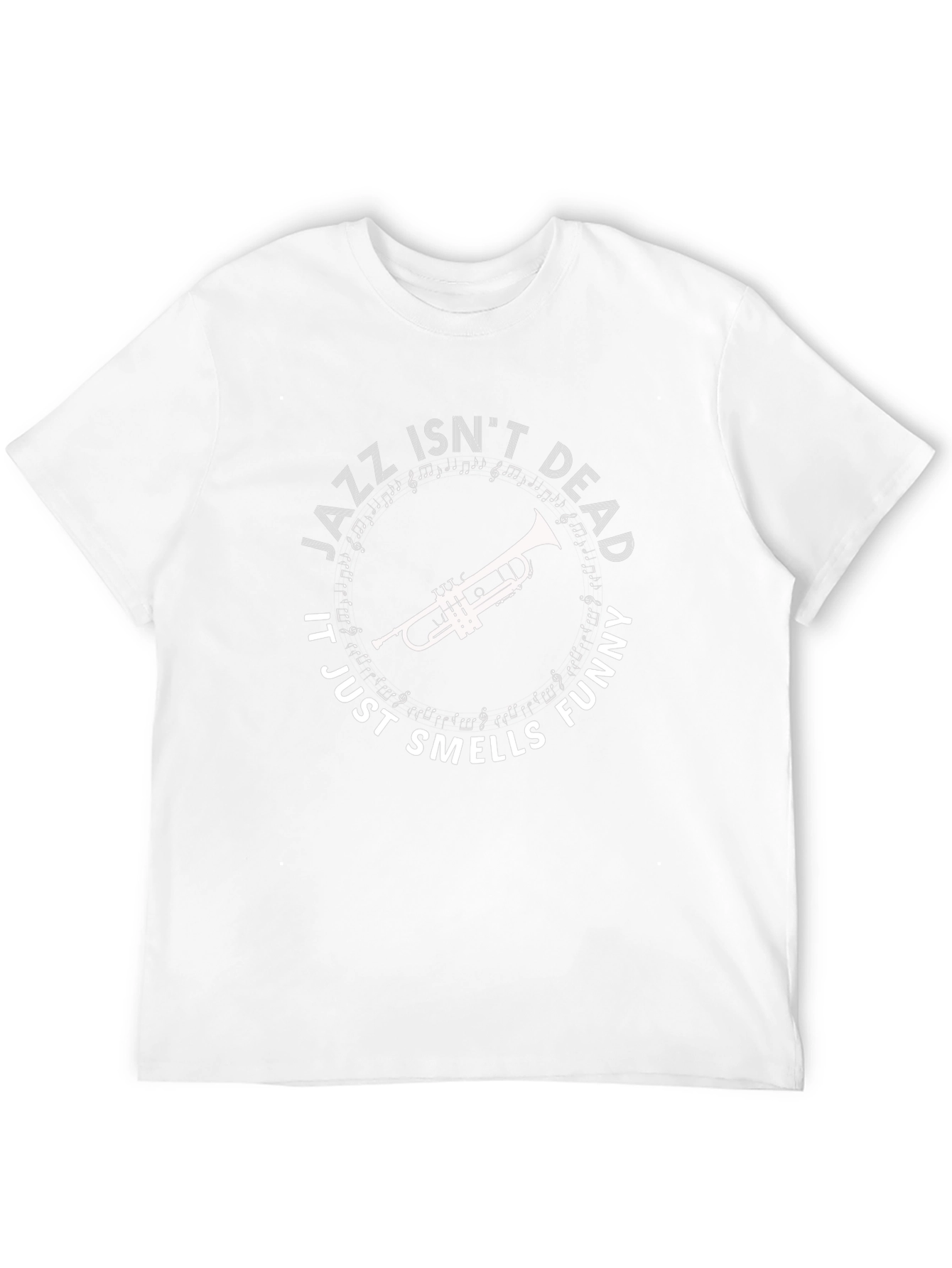 Black Jazz Isn't Dead Graphic T-Shirt - Unisex view 12