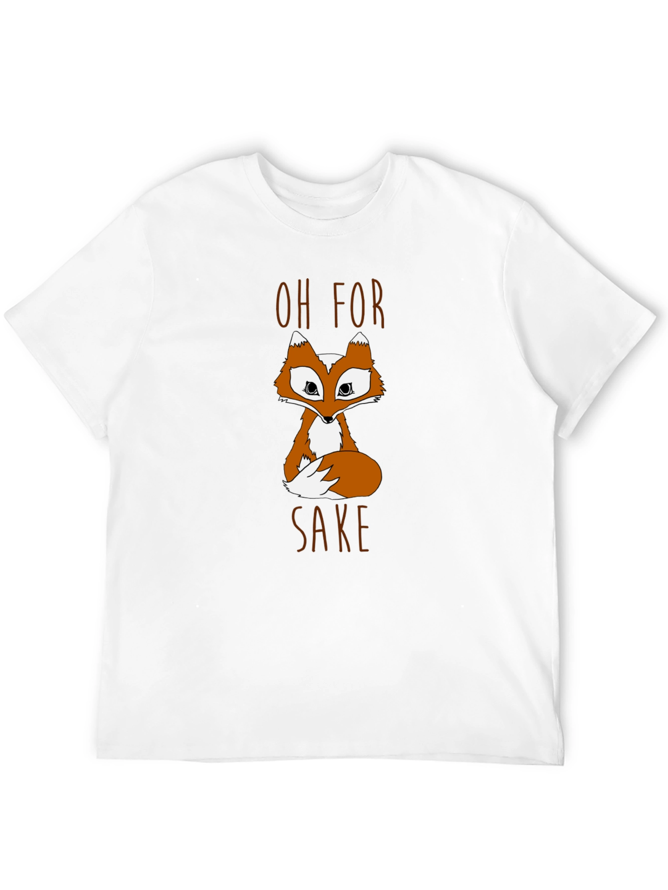Black Oh For Fox Sake Graphic T-Shirt - Black view 12