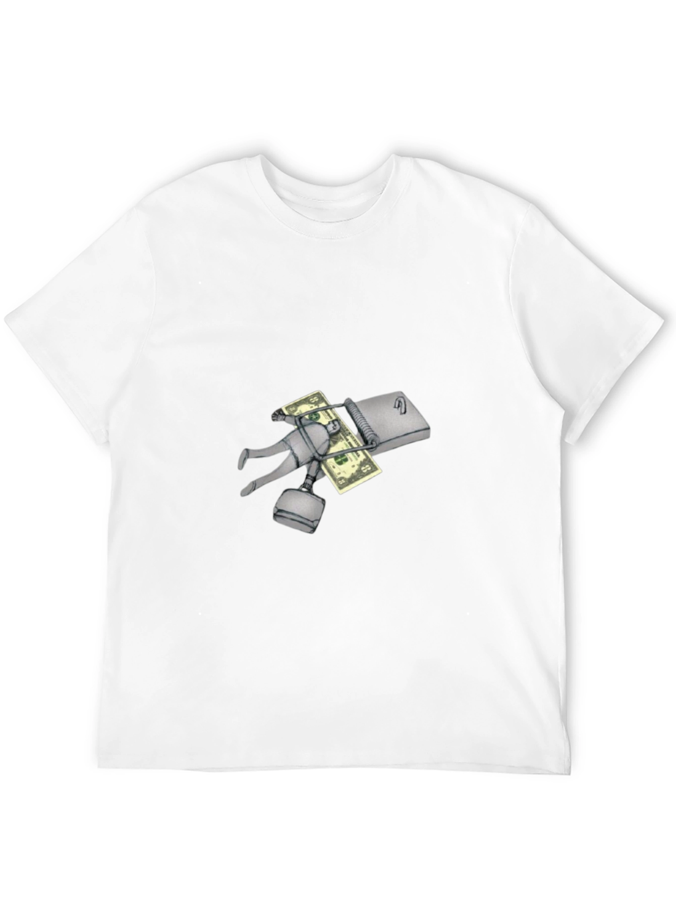 Black Funny Money Trap T-Shirt  view 12
