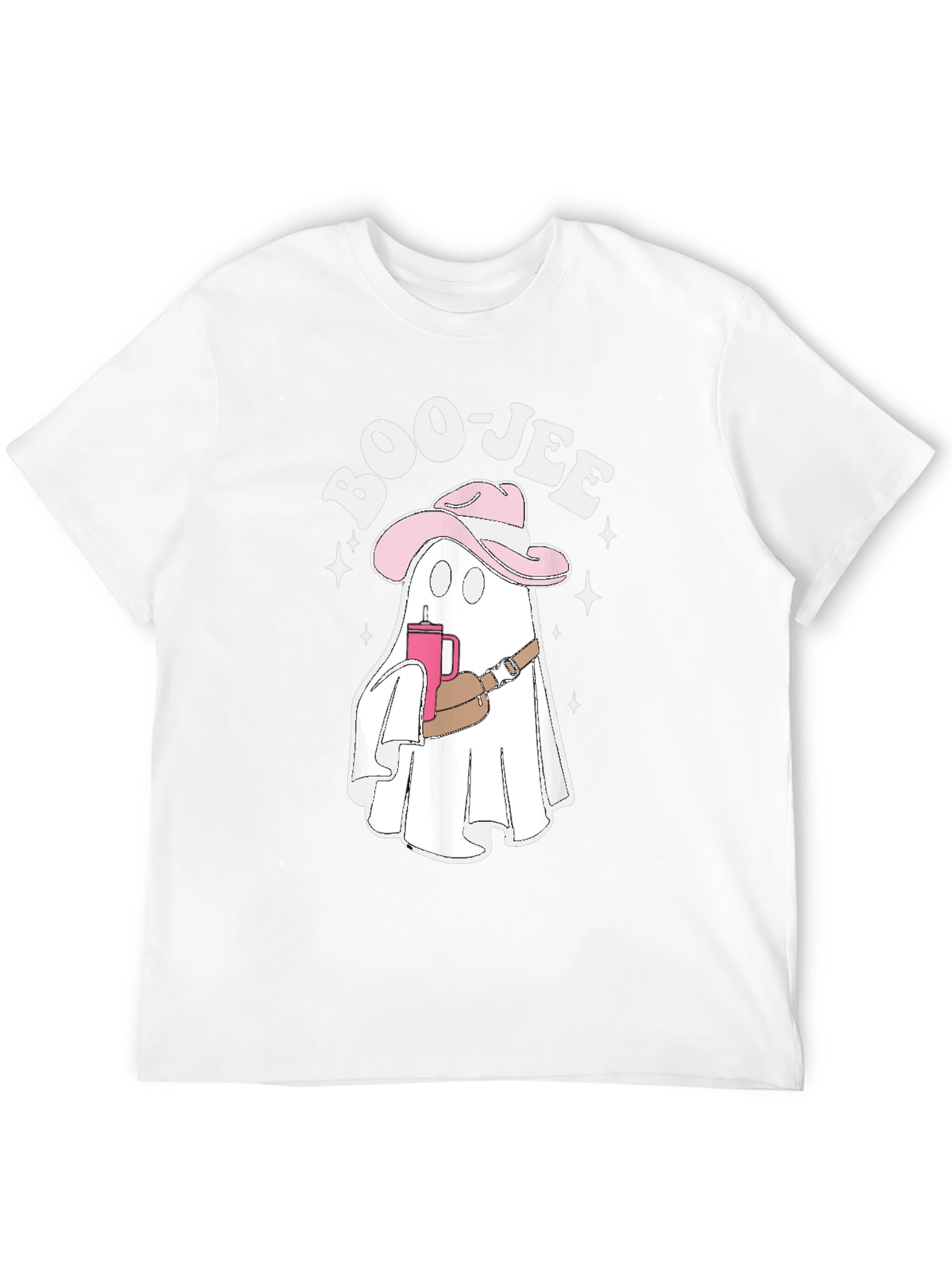 Boo-jee Ghost Cowboy Graphic T-Shirt - 12