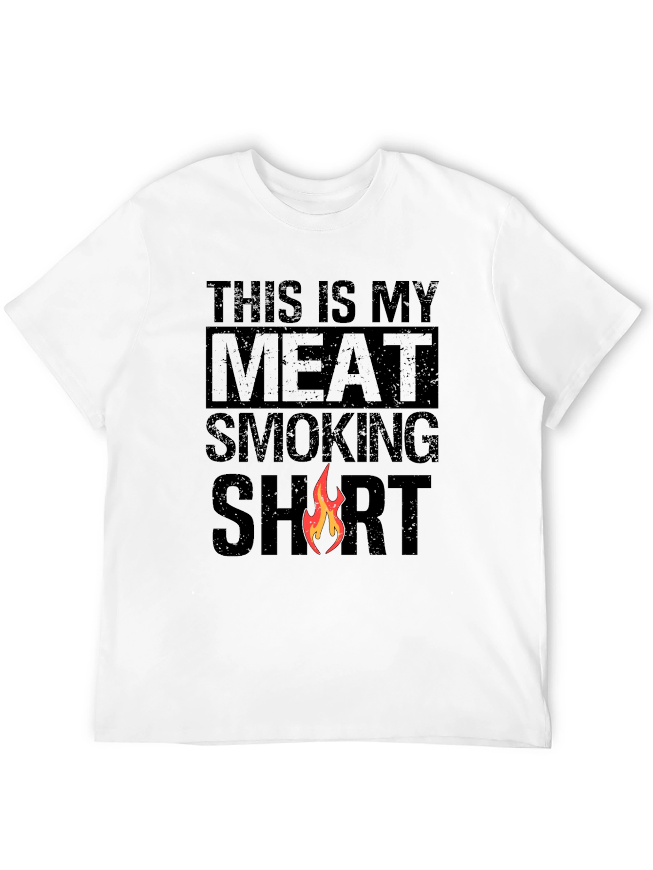 Black Meat Smoking Shirt - Funny BBQ T-Shirt view 12