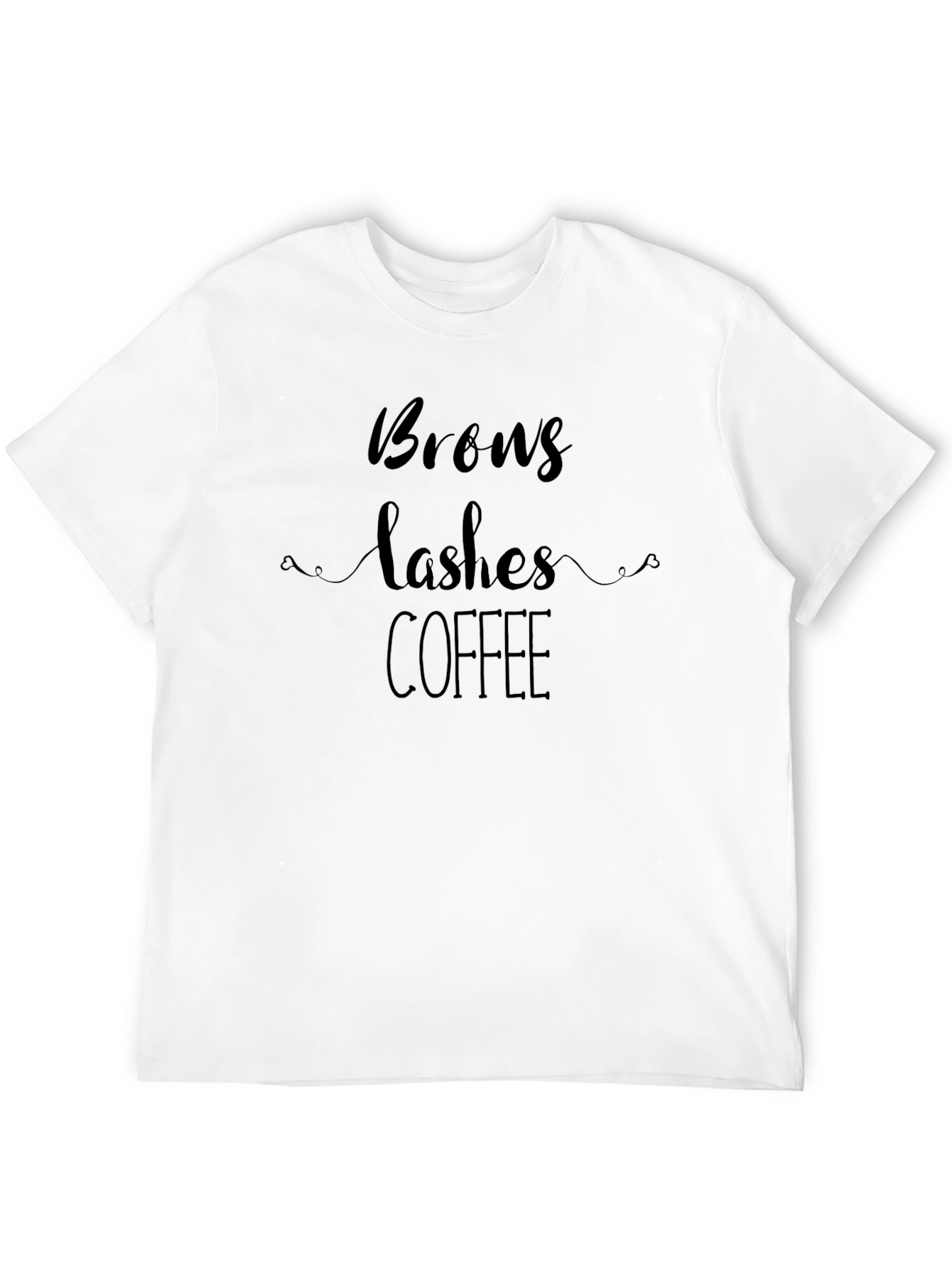 Black Brows Lashes Coffee T-Shirt - Stylish Comfort view 12