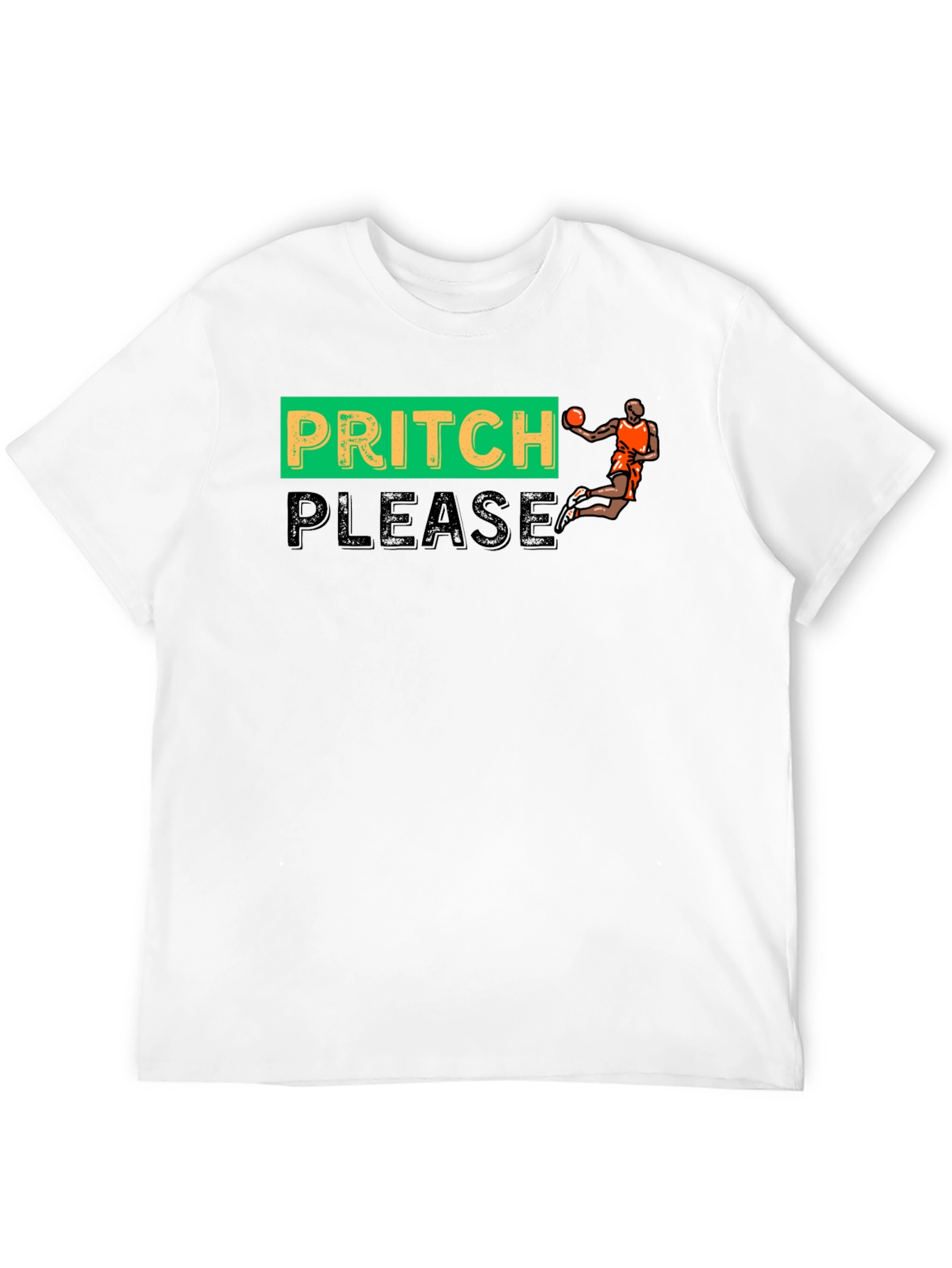 Black Pritch Please Graphic T-Shirt view 12