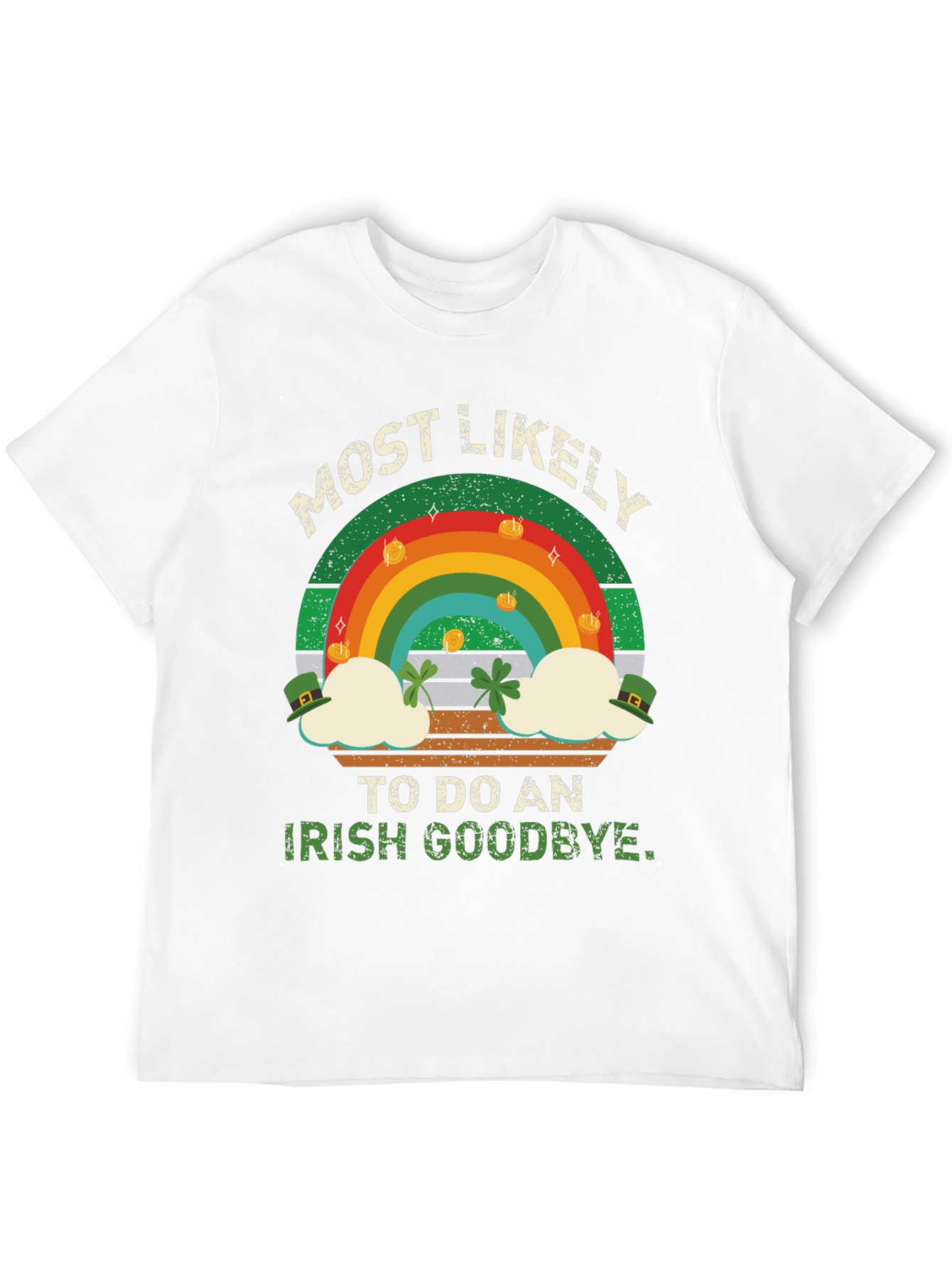 Black Irish Goodbye St. Patrick's Day Graphic Tee view 12