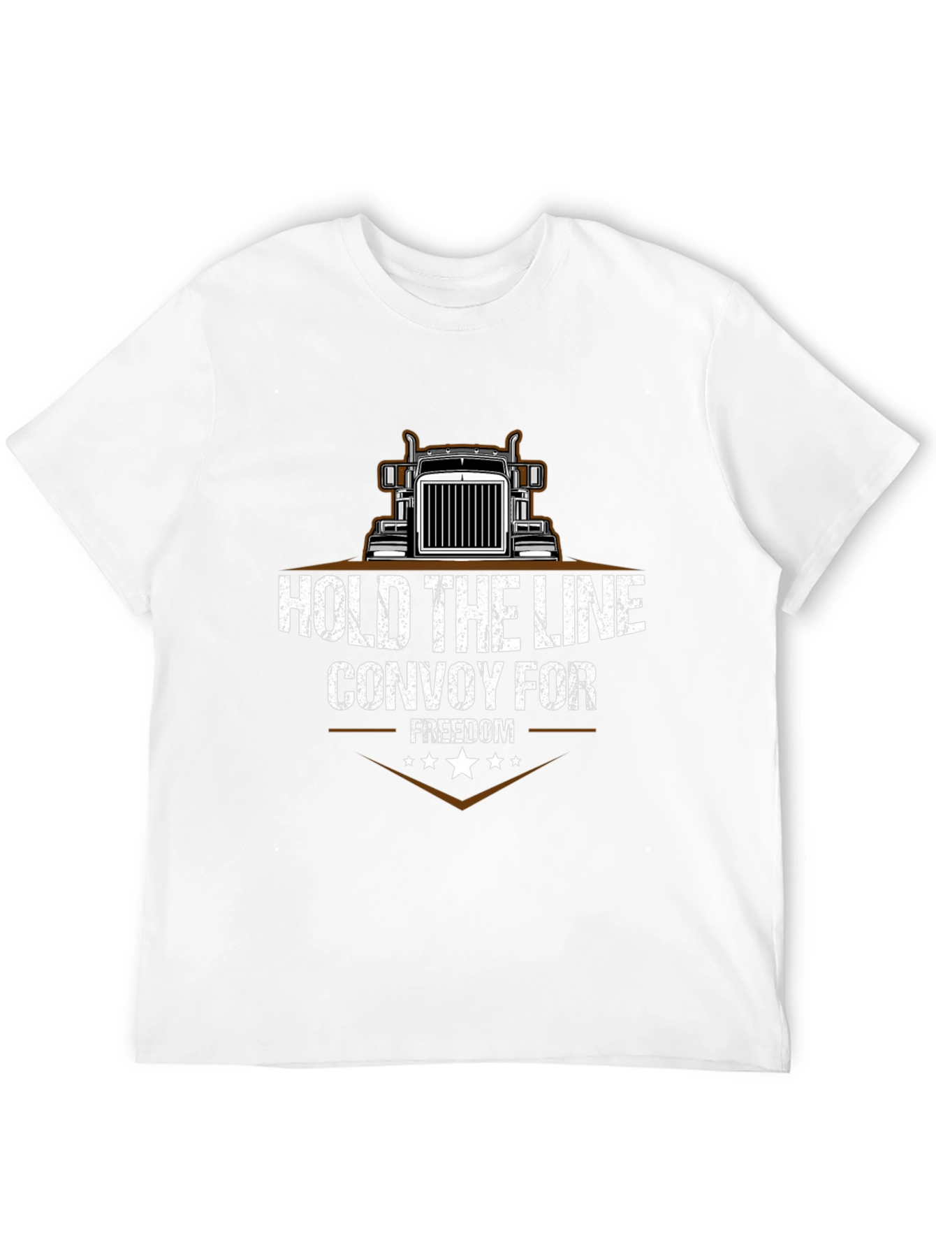 Hold The Line Trucker T-Shirt - 12