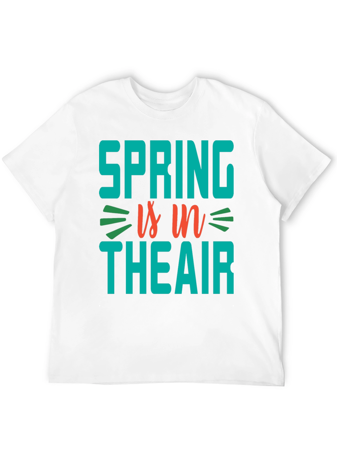 Black Spring is in the Air Graphic T-Shirt view 12