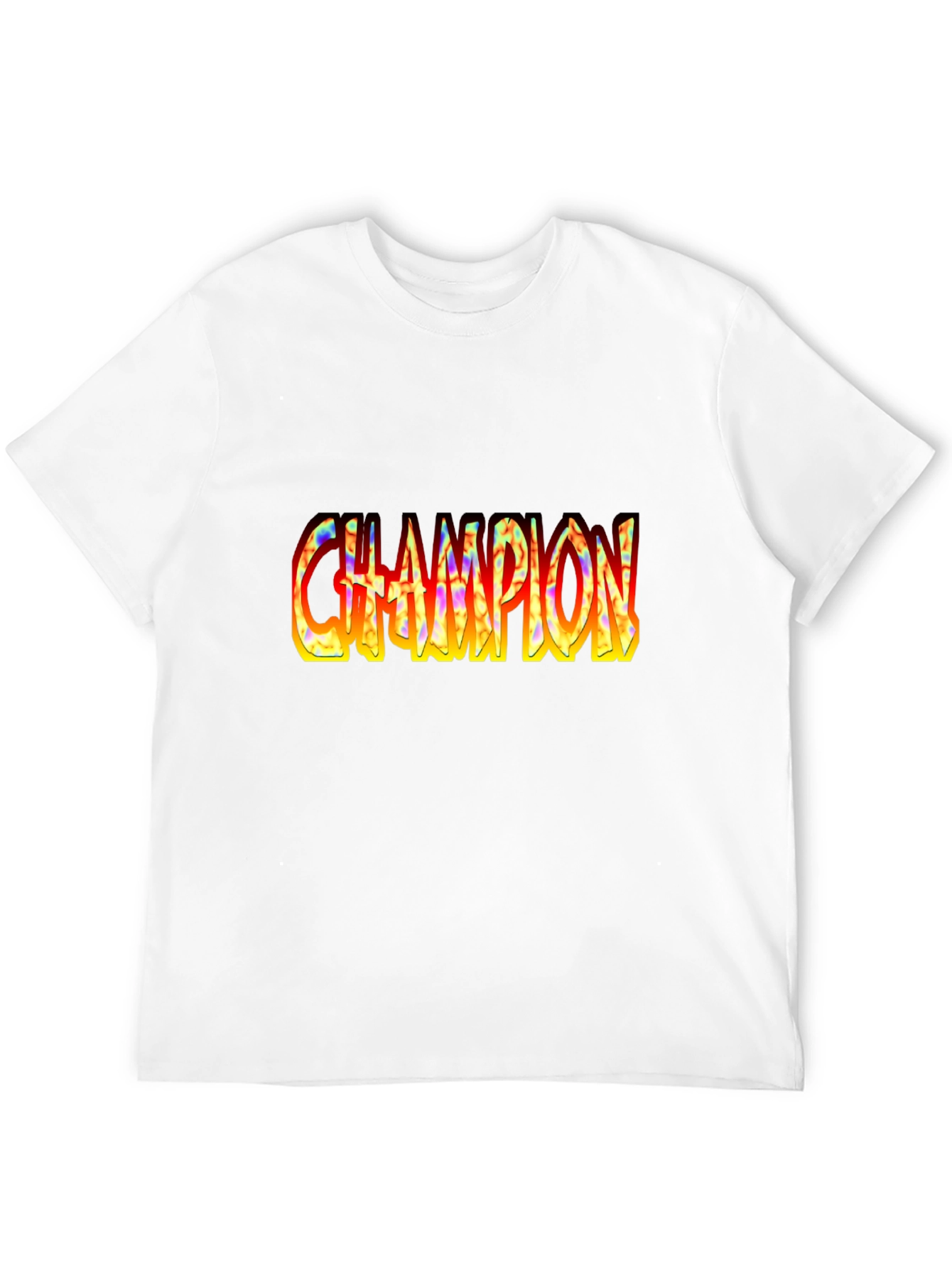 Black Champion Graphic Print Black T-Shirt view 12