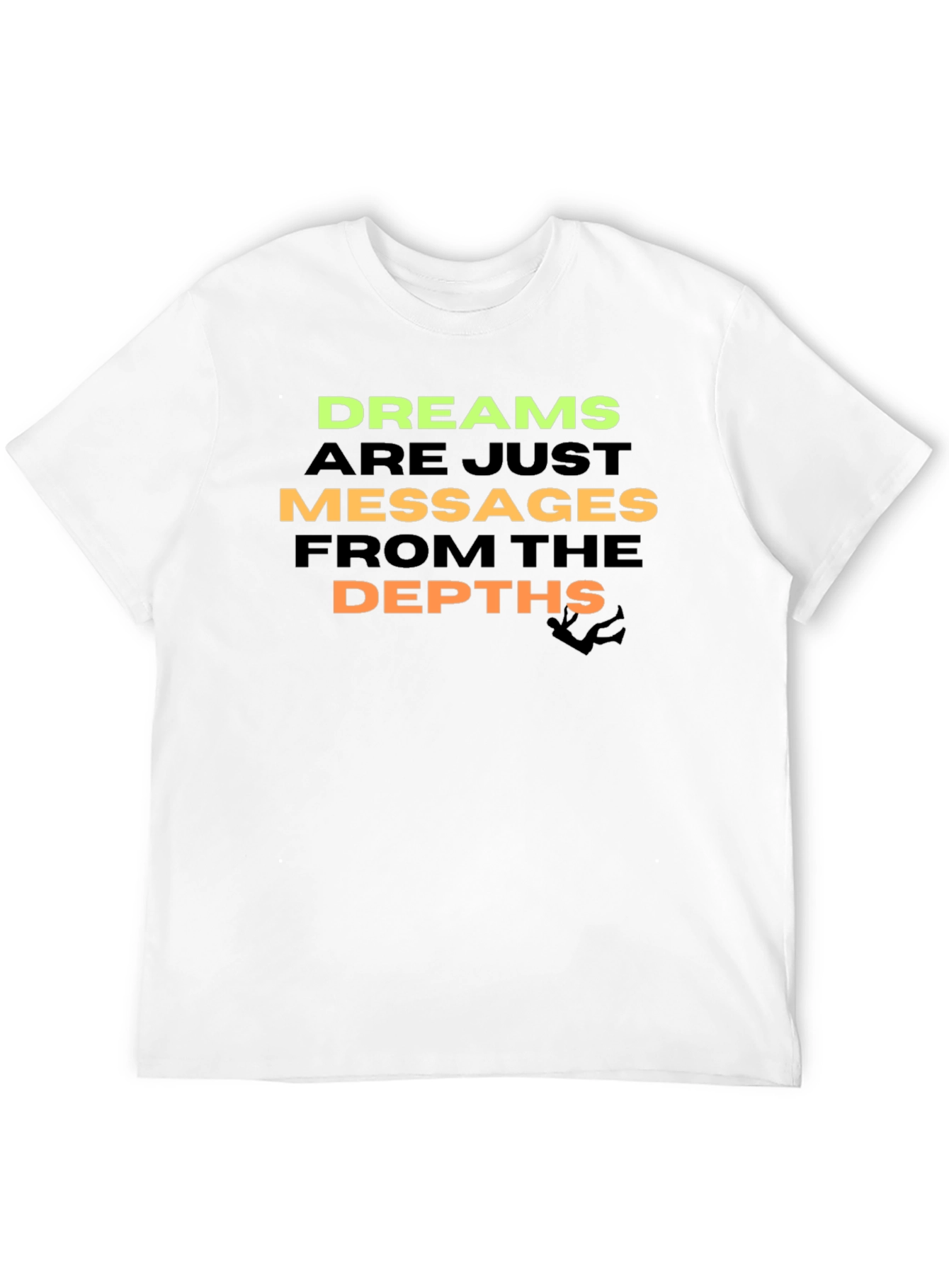 Black Dreams Depths Graphic T-Shirt - Unisex view 12