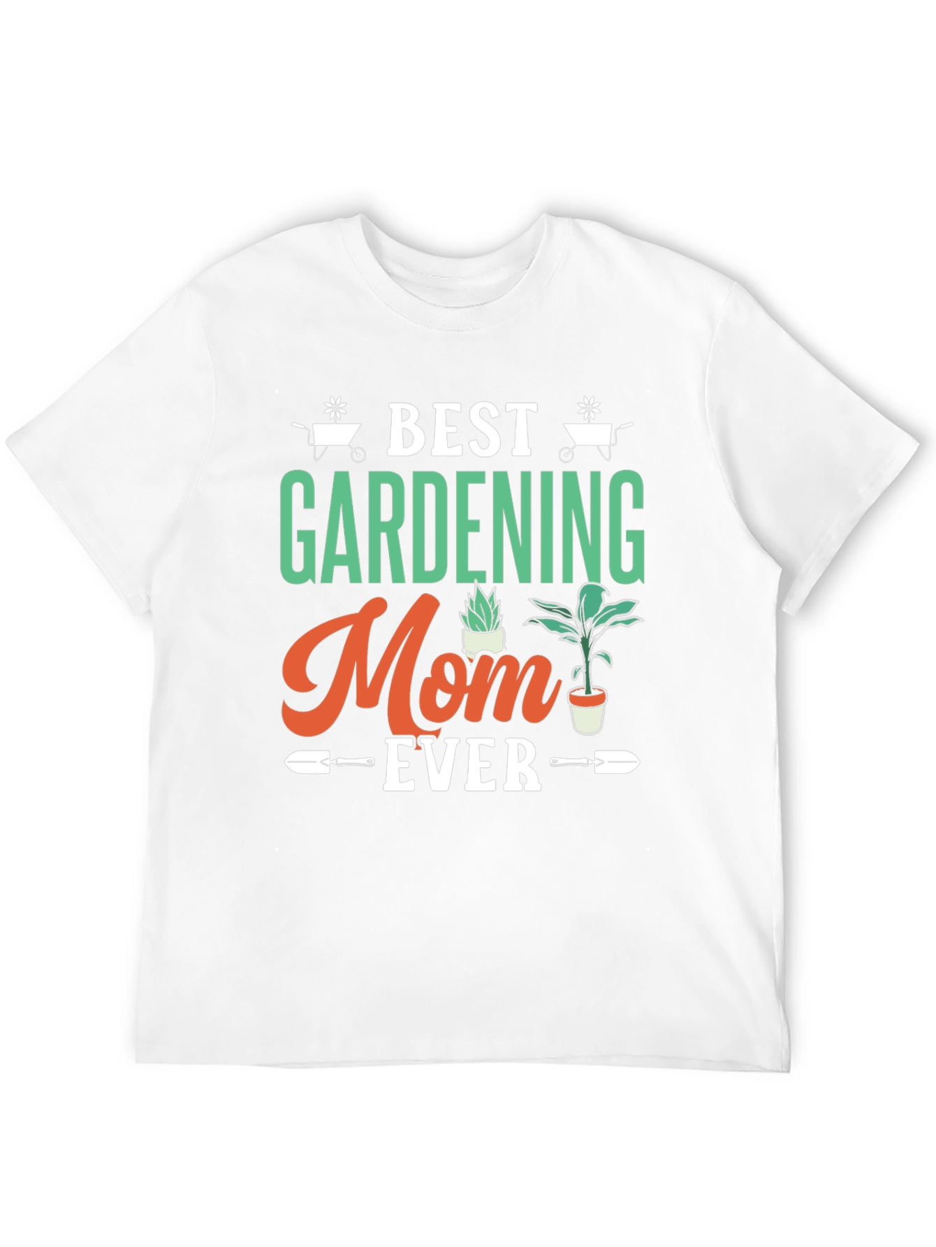 Black Best Gardening Mom Ever T-Shirt view 12