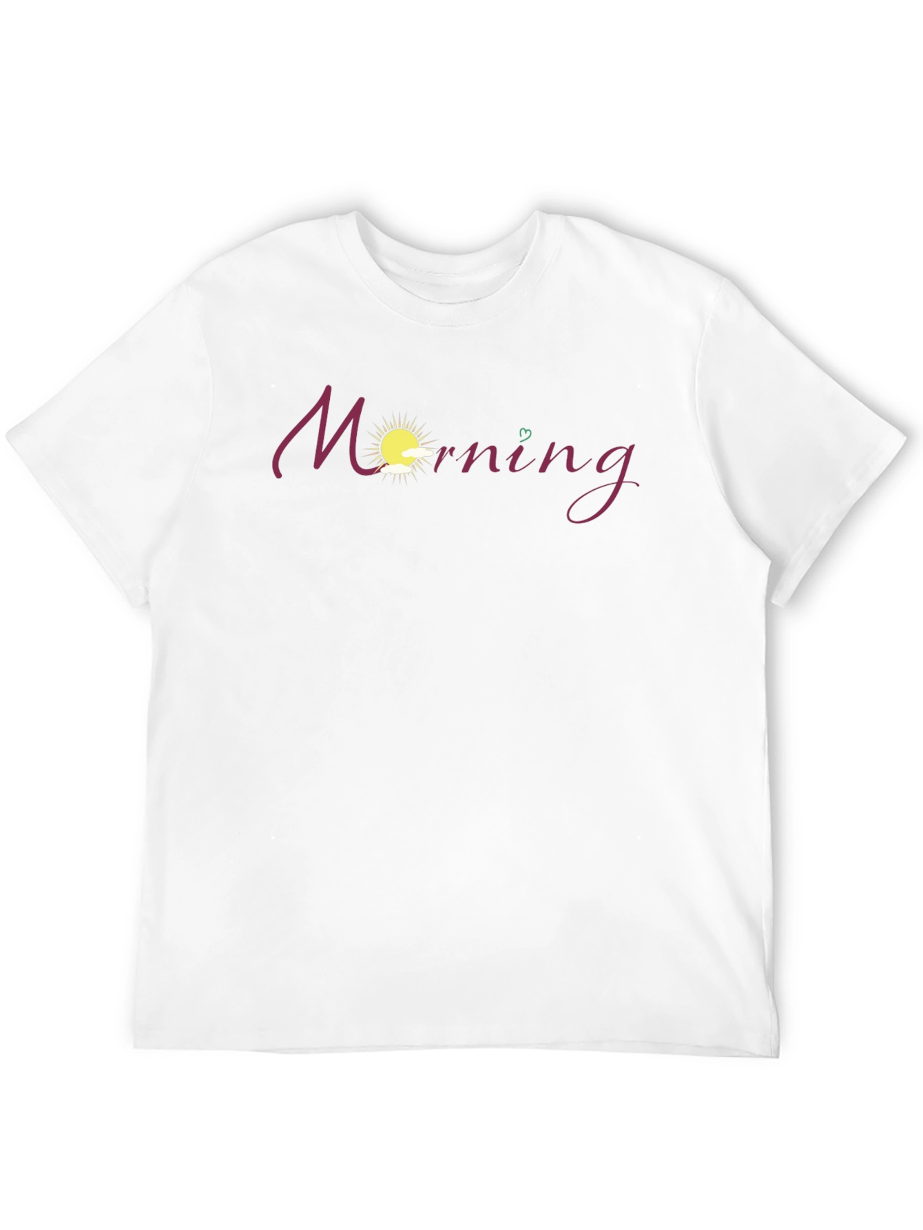 Black Morning Graphic Tee - Black Cotton Blend Shirt view 12