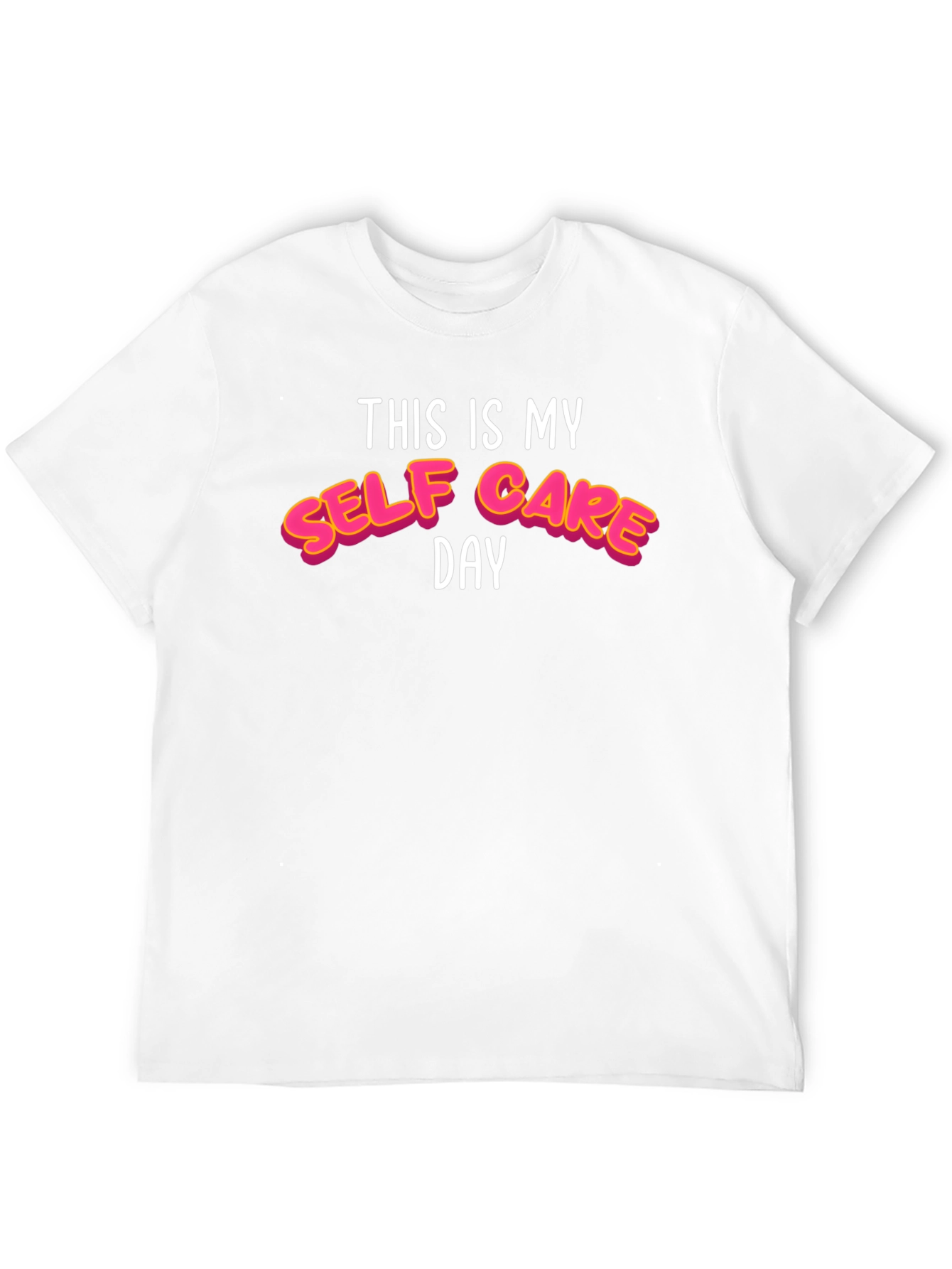 Black Self Care Day T-Shirt - Relax & Recharge view 12