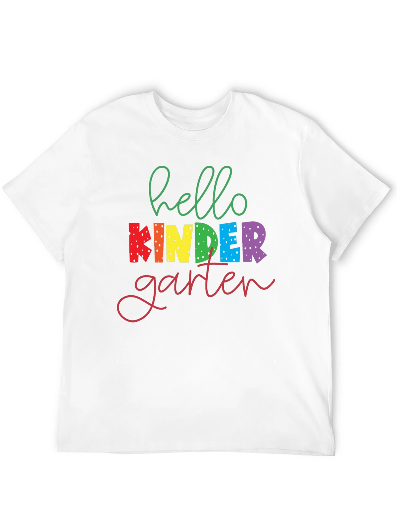 Hello Kindergarten Teacher T-Shirt - 12