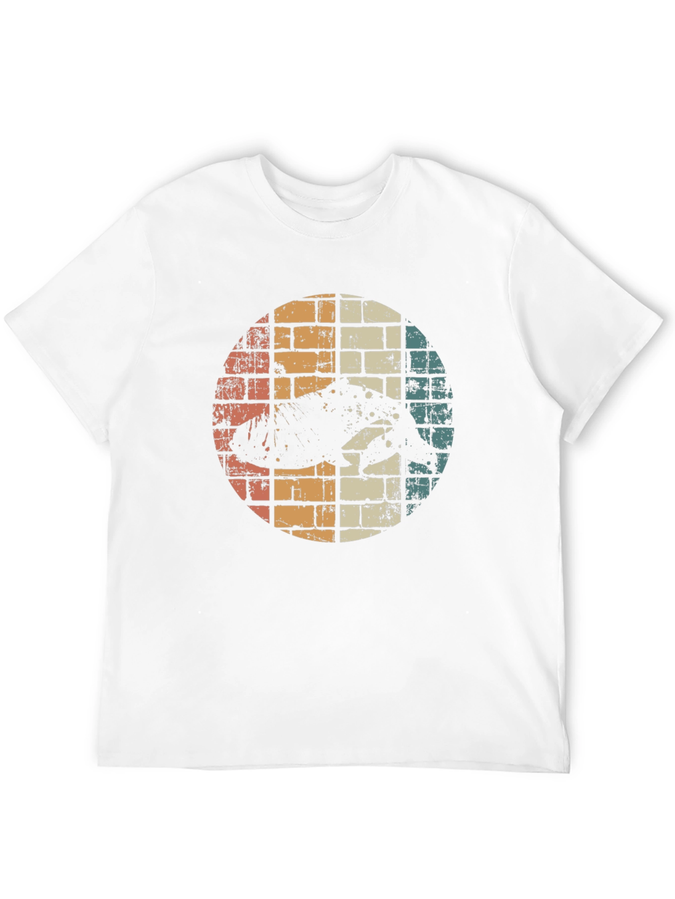 Black Retro Manatee T-Shirt - Vintage Style Graphic Tee view 12