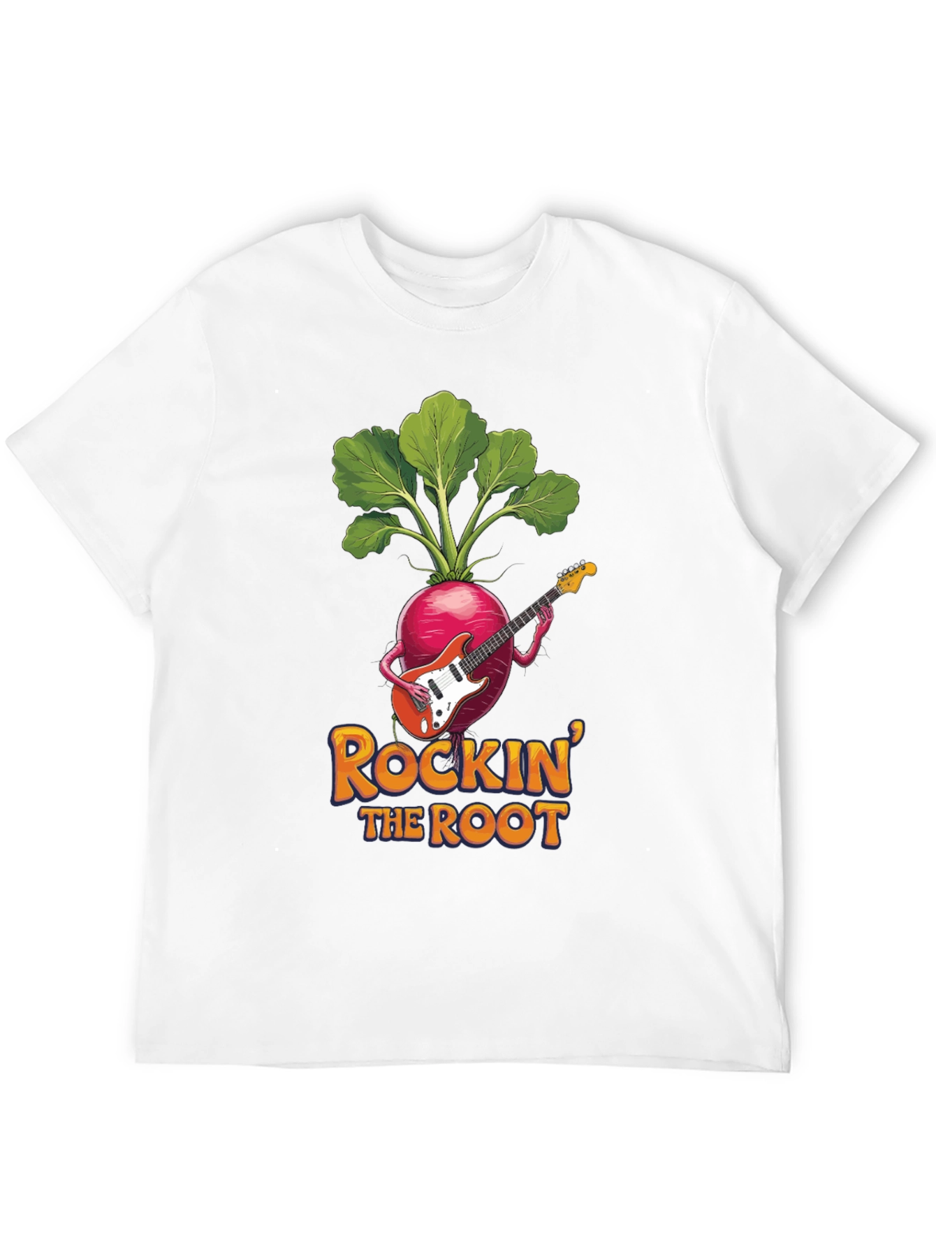 Black Rockin' the Root Graphic T-Shirt view 12