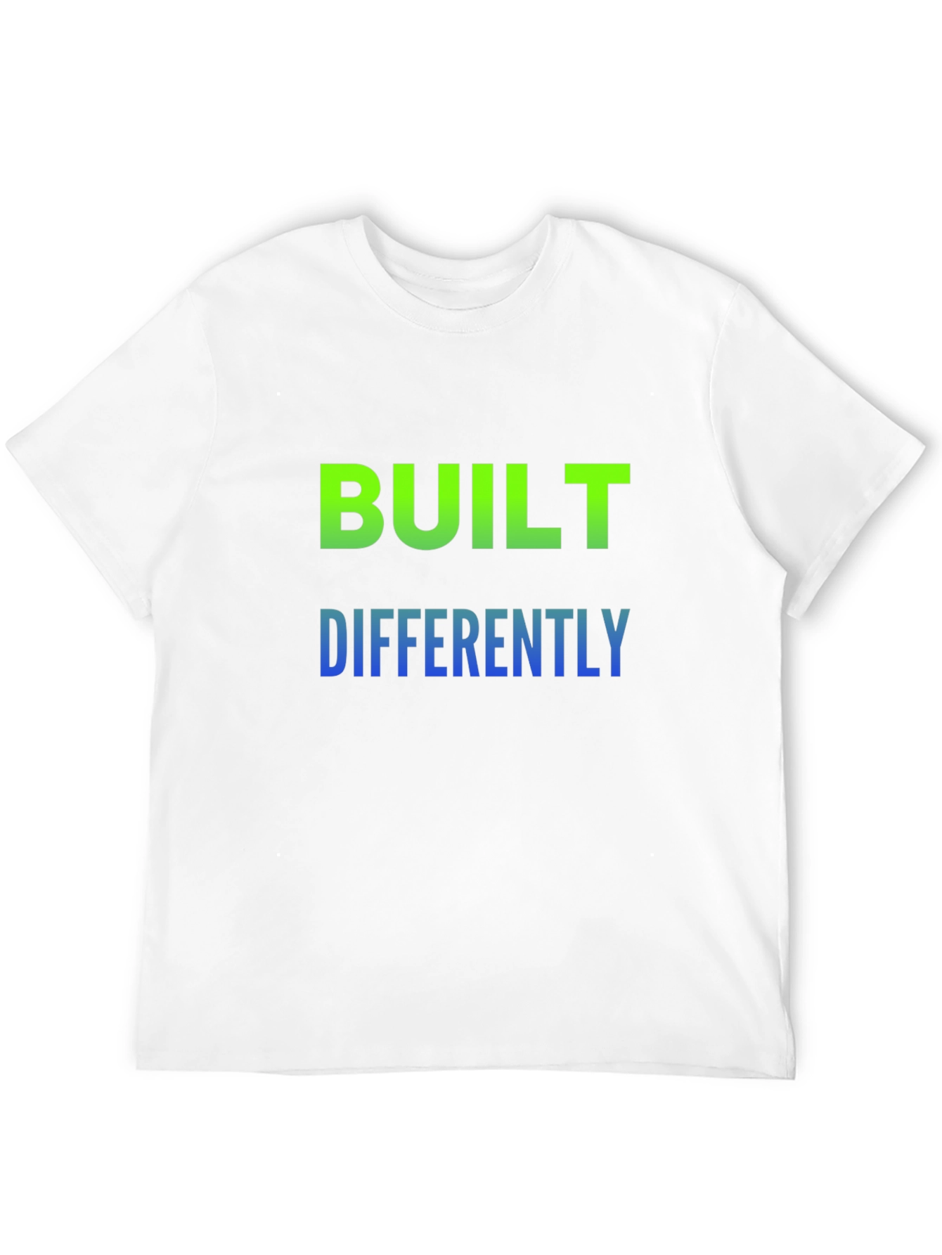Black Built Differently Graphic Tee - Black Cotton T-Shirt view 12