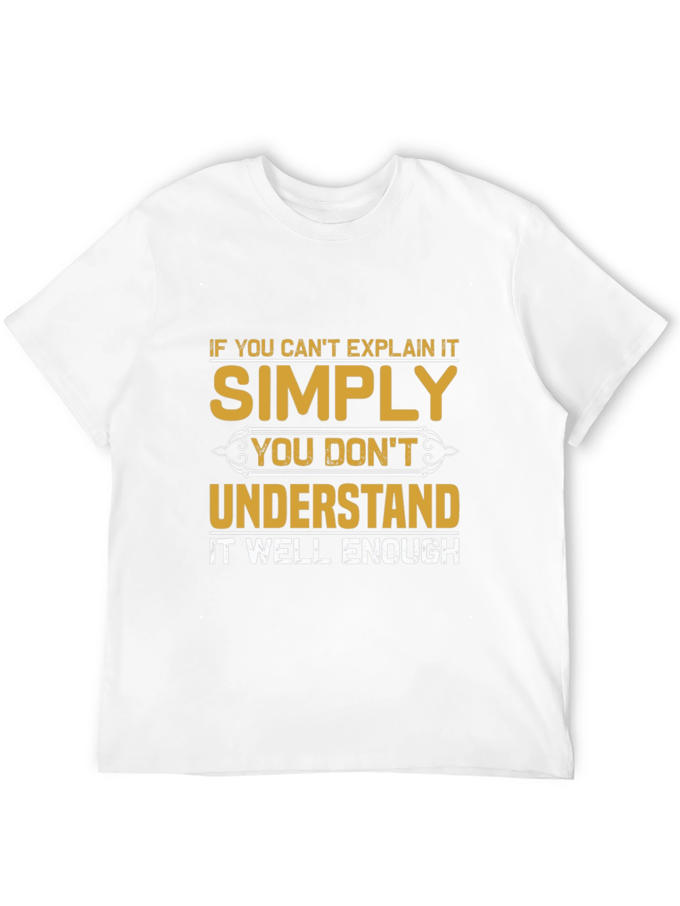 Black Simply Understand Graphic Tee view 12