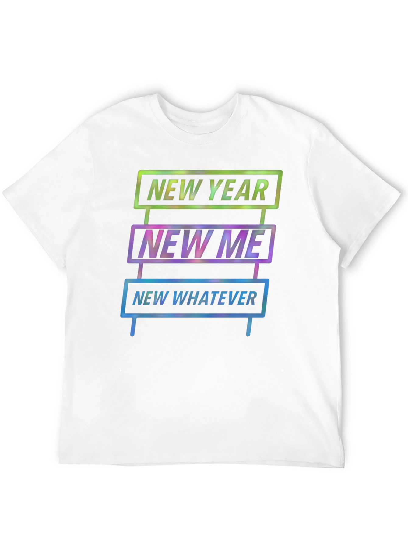 Black New Year New Me Graphic Tee view 12