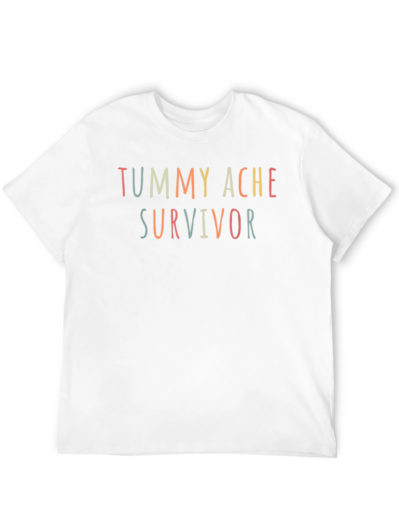Black Tummy Ache Survivor Graphic Tee view 12