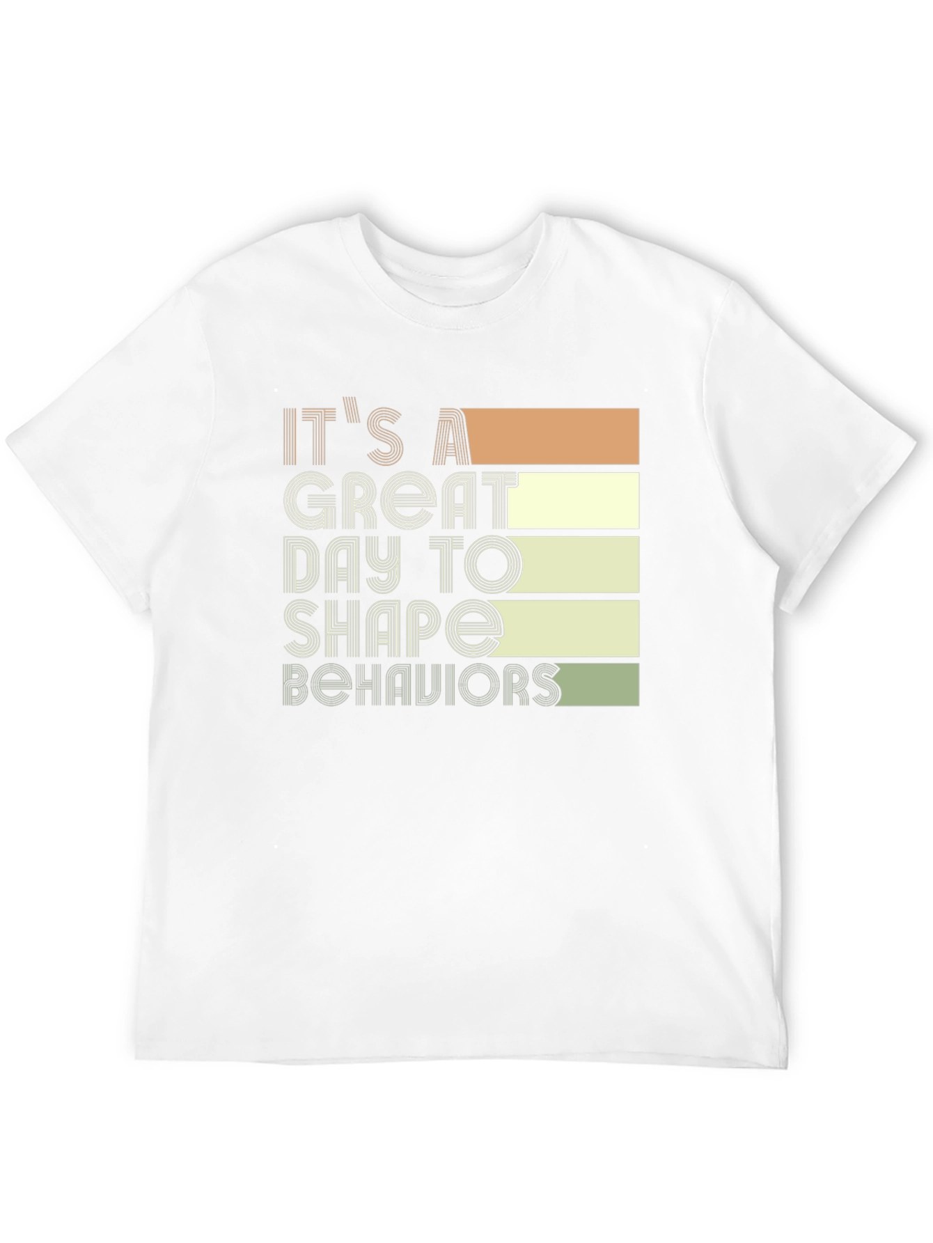 Black It's A Great Day to Shape Behaviors Graphic Tee view 12