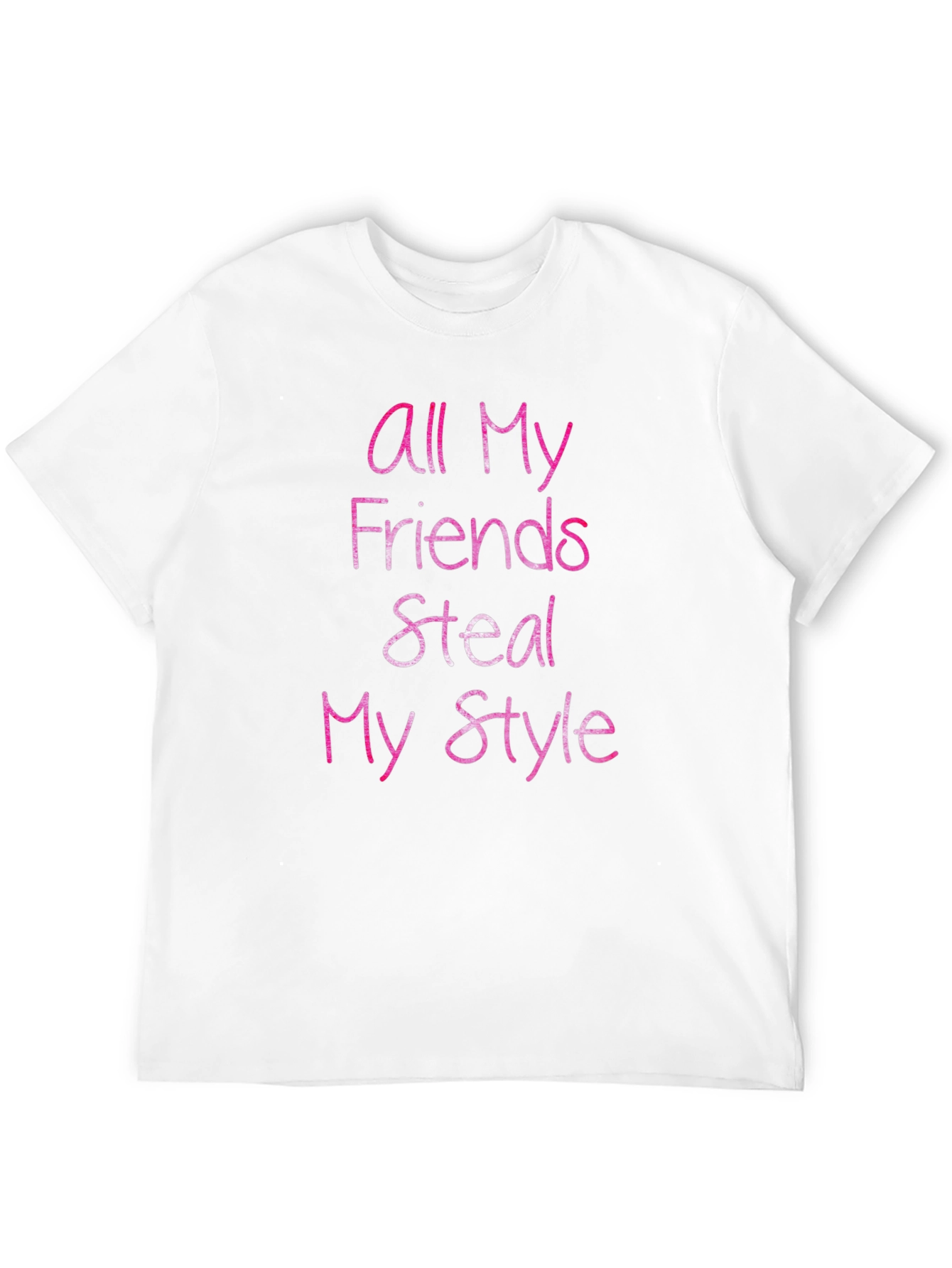 Black All My Friends Steal My Style Graphic Tee view 12