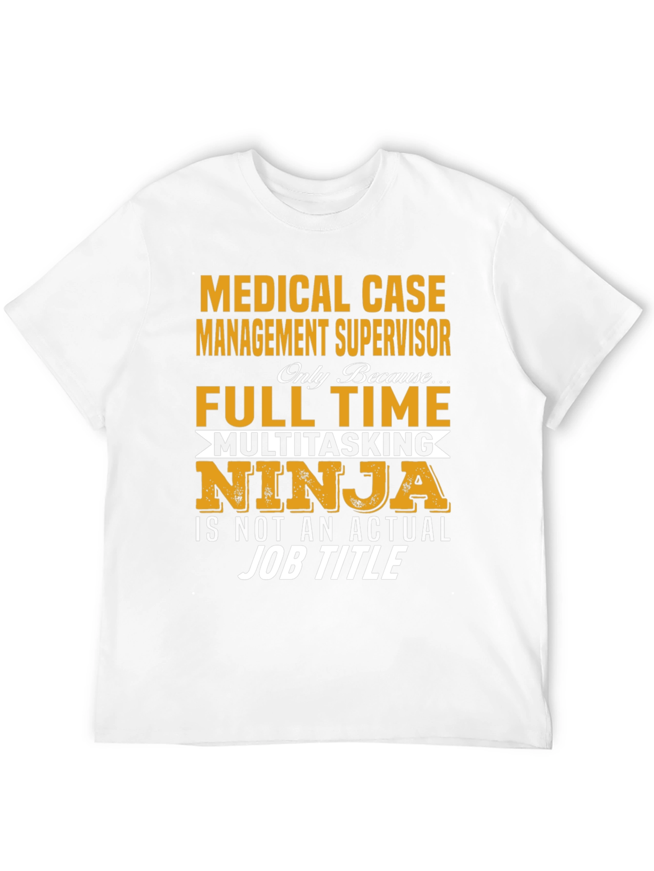 Black Medical Case Management Supervisor T-Shirt view 12
