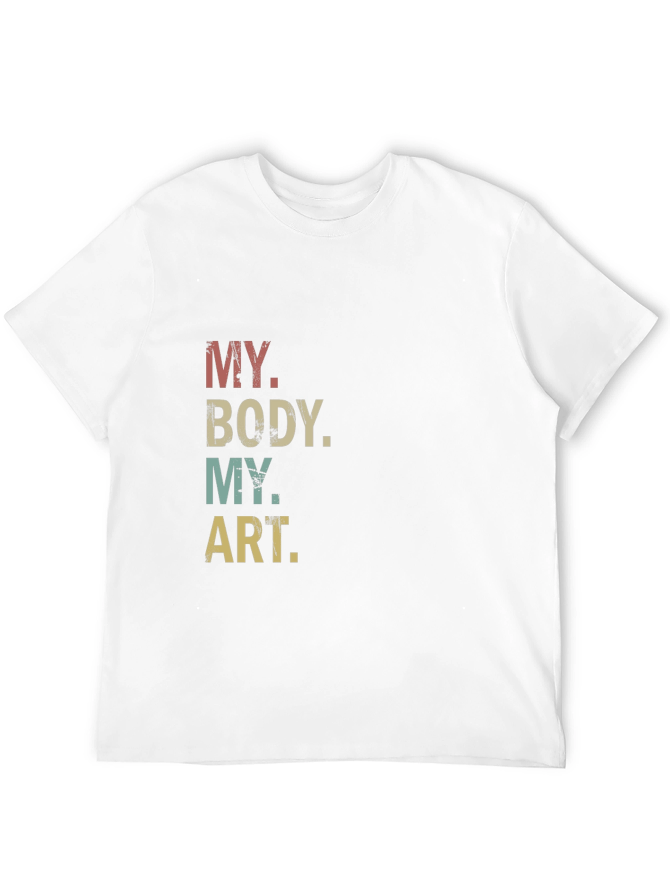 Black My Body, My Art T-Shirt view 12