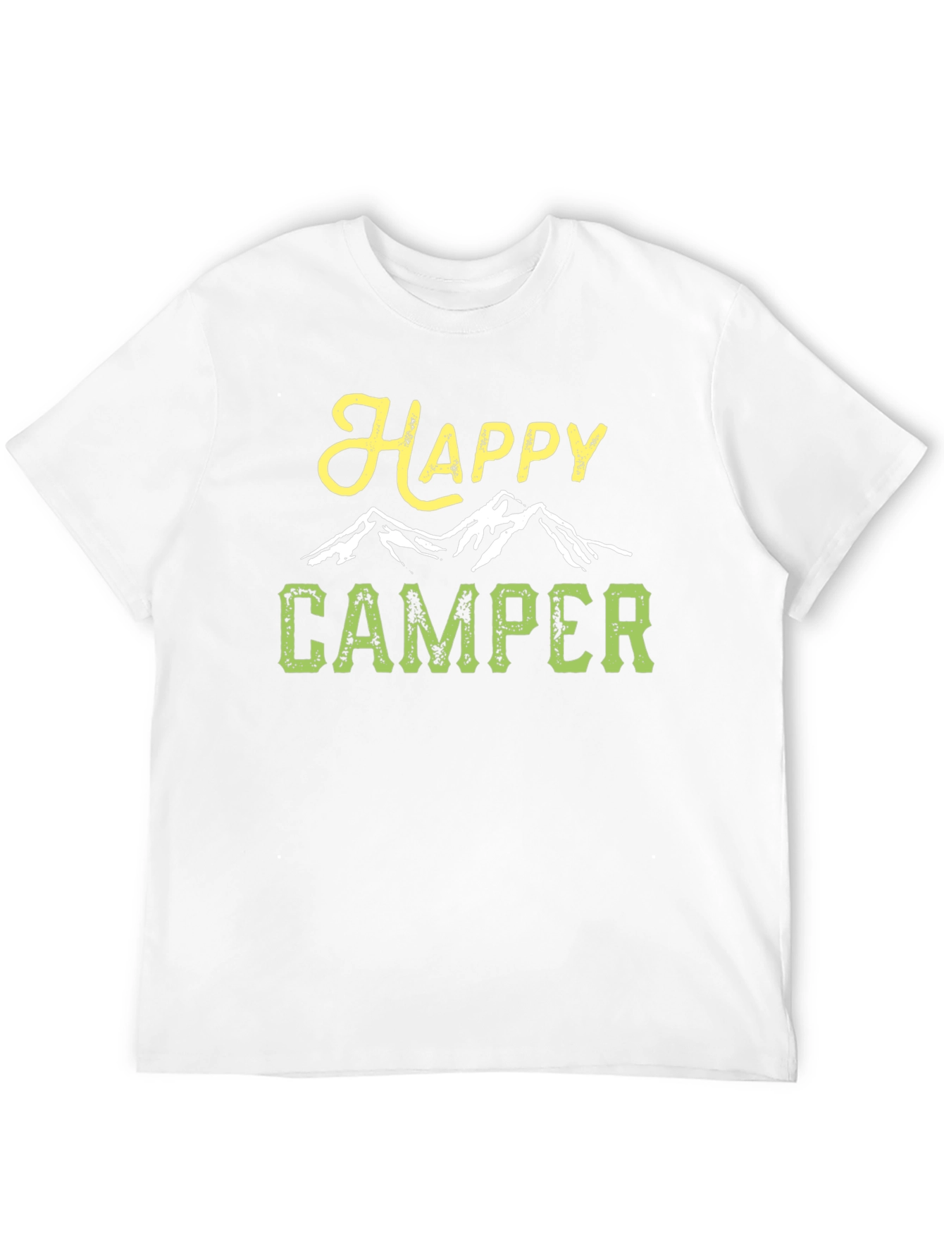 Black Happy Camper T-Shirt - Mountain Adventure view 12