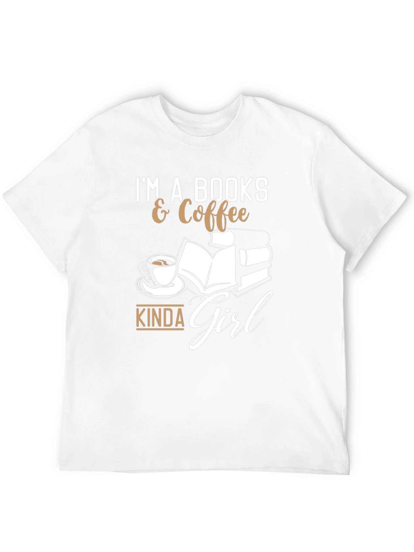 Black Books & Coffee Kinda Girl T-Shirt view 12