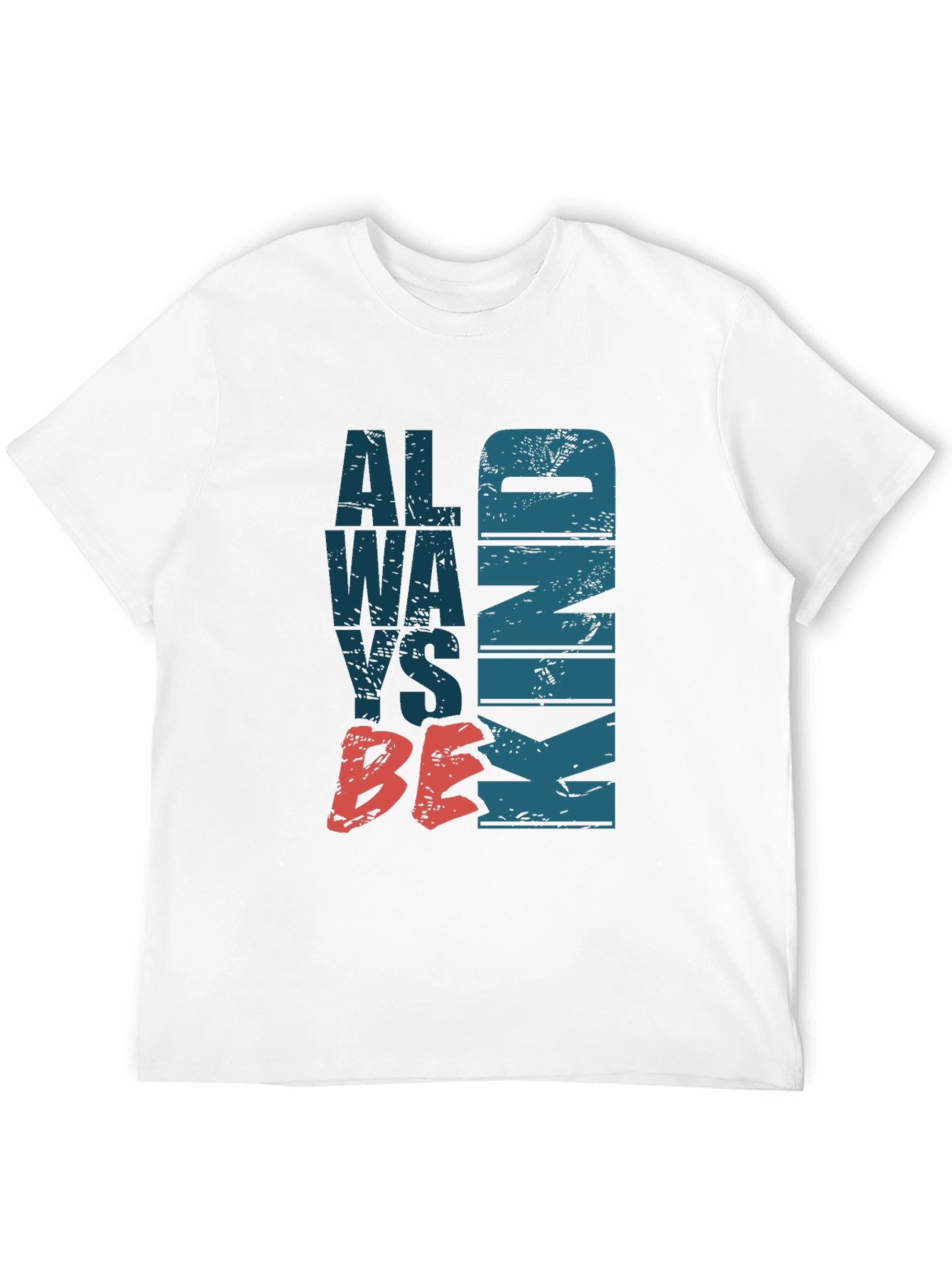 Black Always Be Kind Graphic Tee - Stylish Comfort view 12