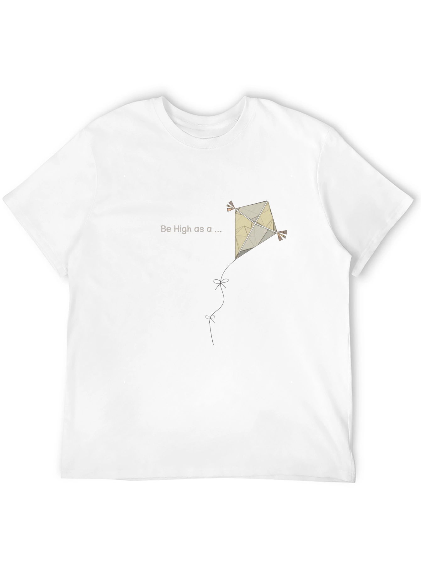 Black High as a Kite Black T-Shirt view 12