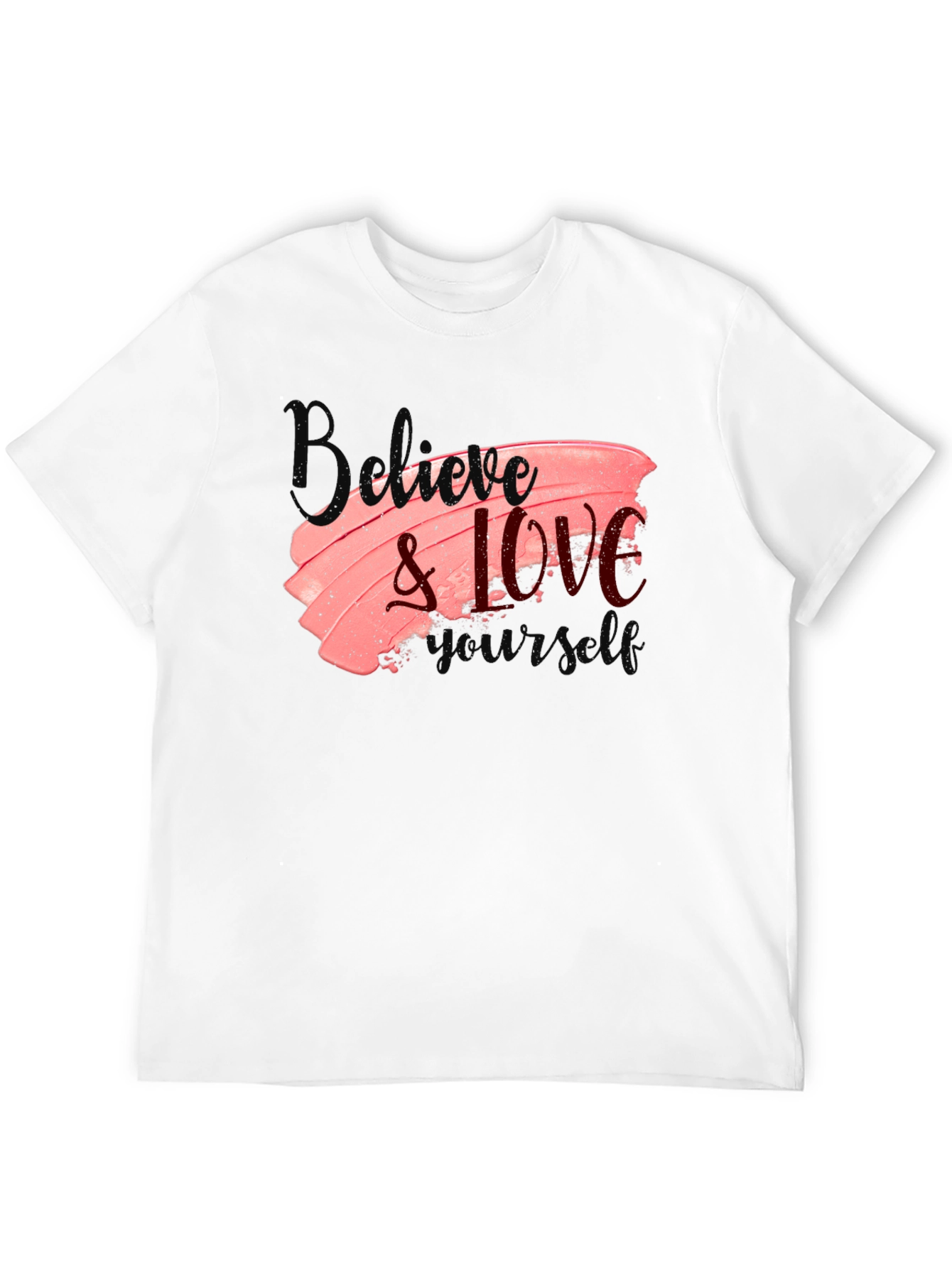 Black Believe & Love Graphic Tee view 12