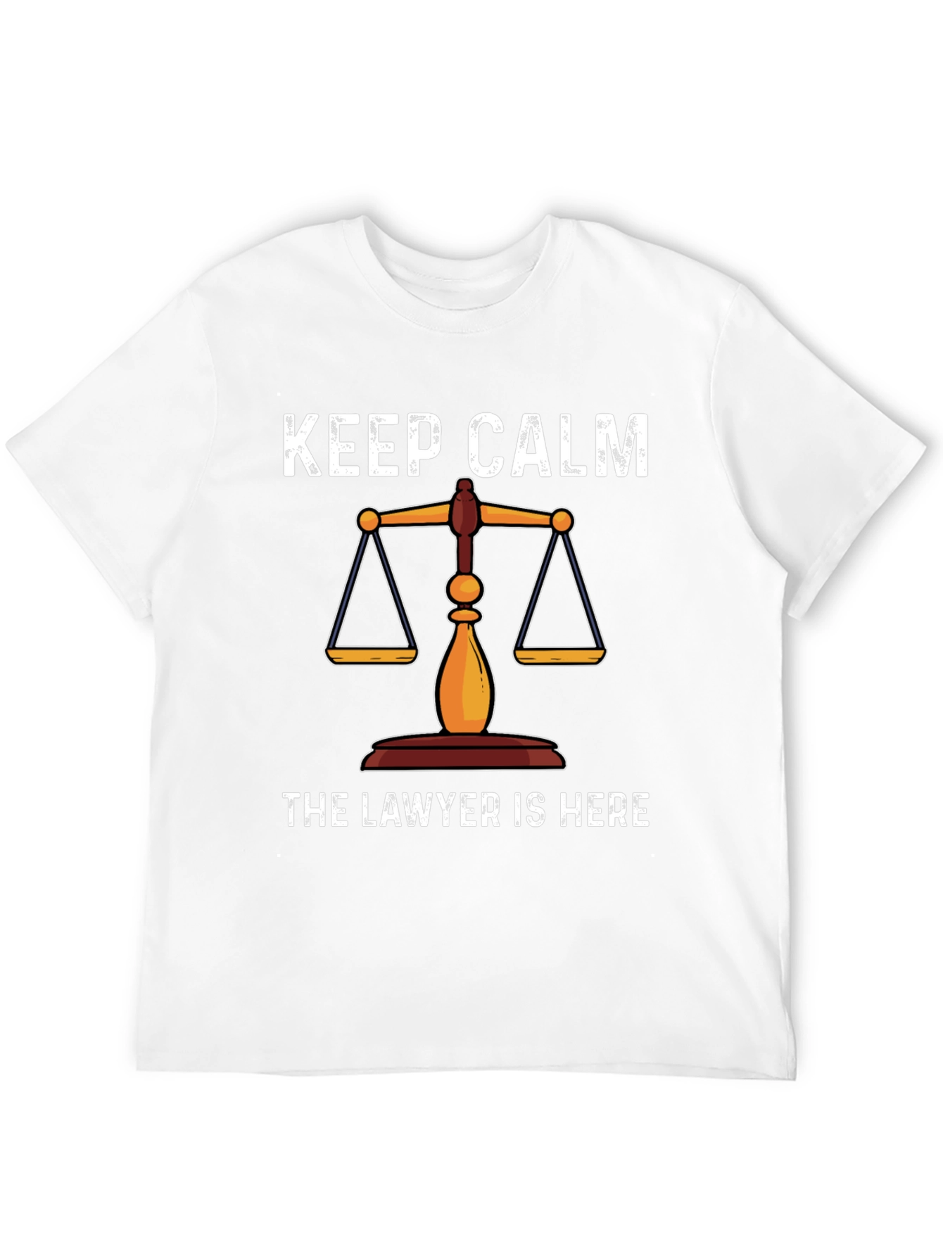 Black Keep Calm Lawyer T-Shirt view 12