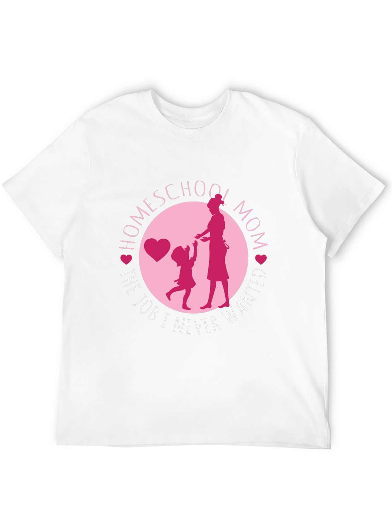 Black Homeschool Mom T-Shirt - The Job I Never Wanted view 12