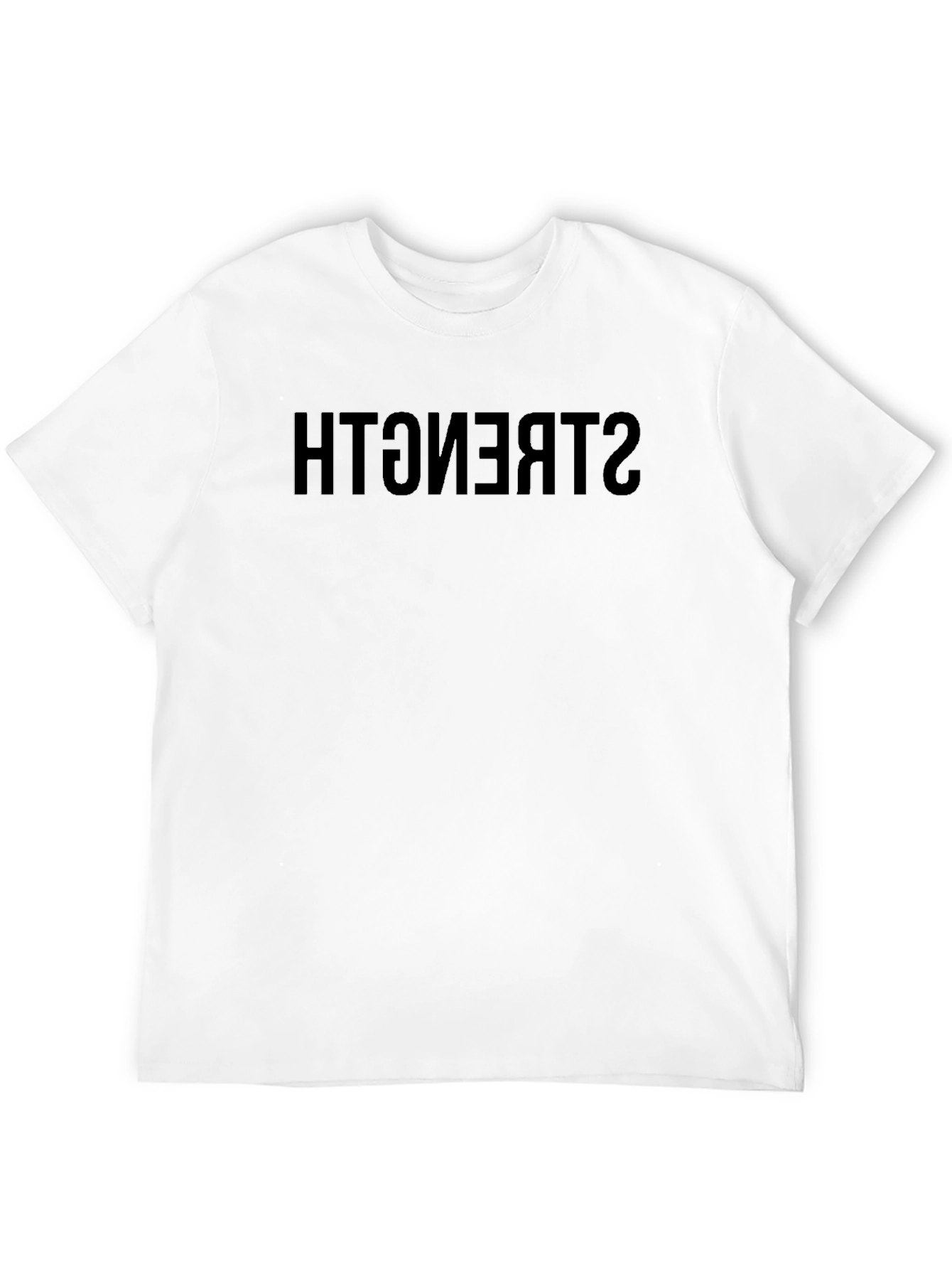 Black Strength Graphic T-Shirt - Black view 12