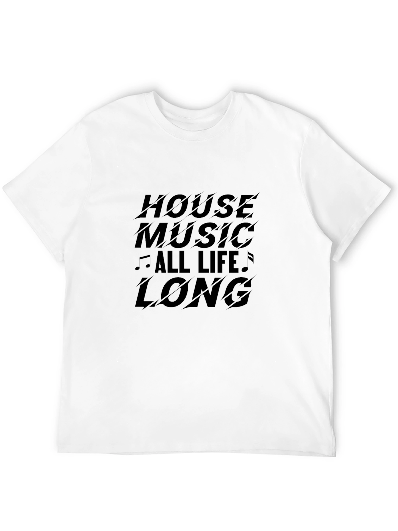 Black House Music All Life Long Graphic Tee view 12