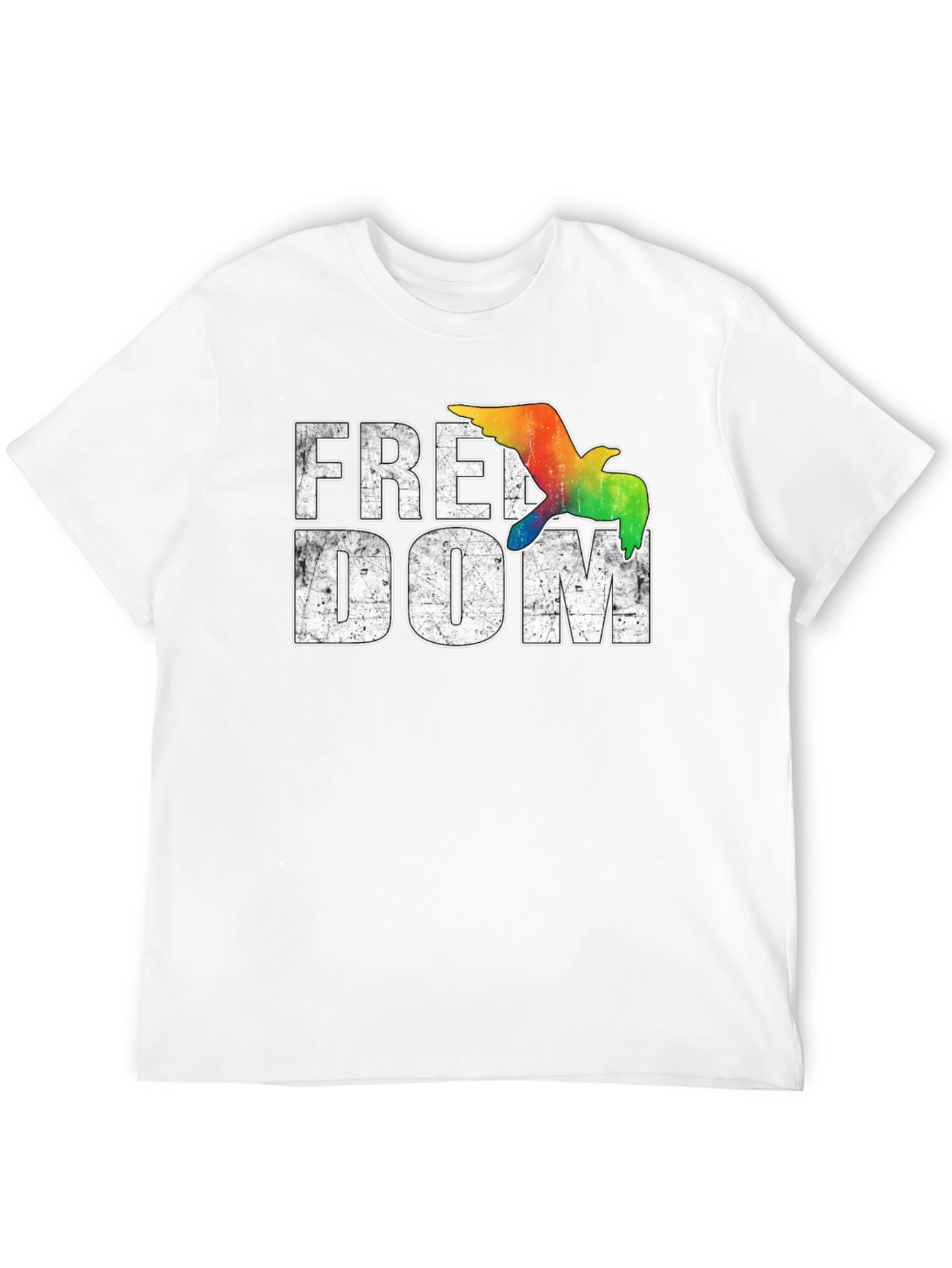 Black Freedom Bird Pride T-Shirt view 12