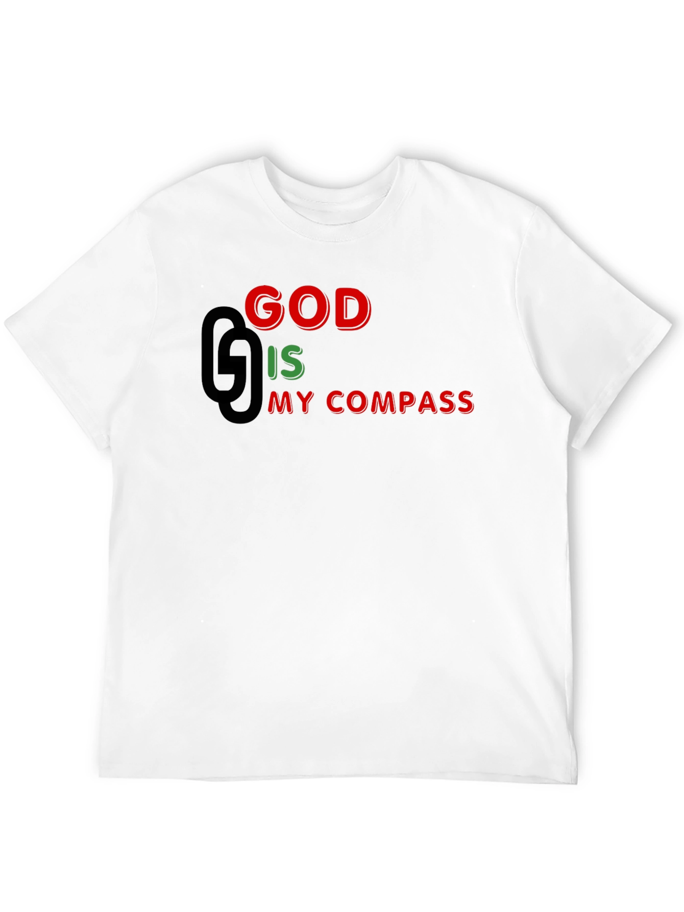 Black God is My Compass Graphic T-Shirt view 12