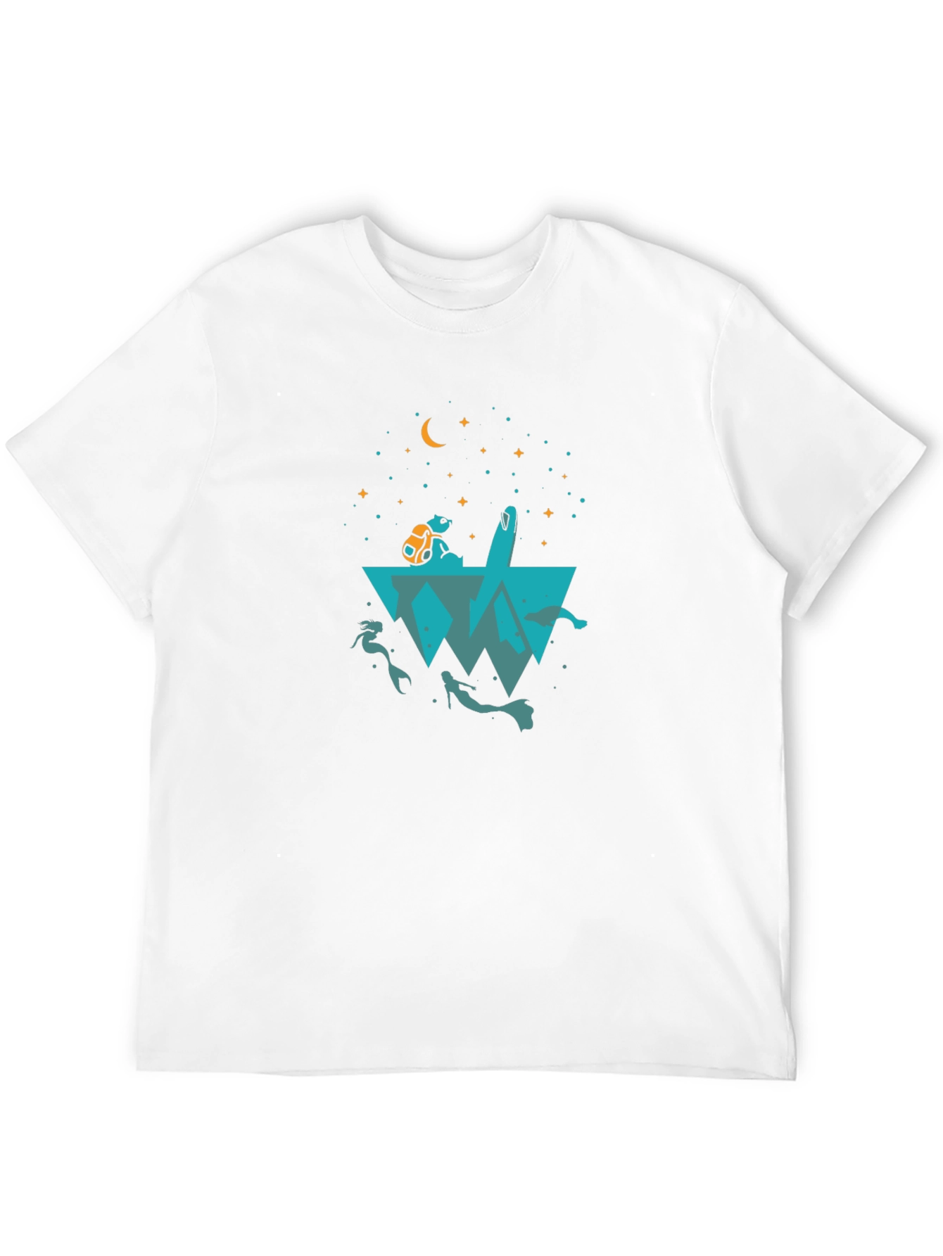 Black Bear Backpacking Unisex Graphic T-Shirt view 12