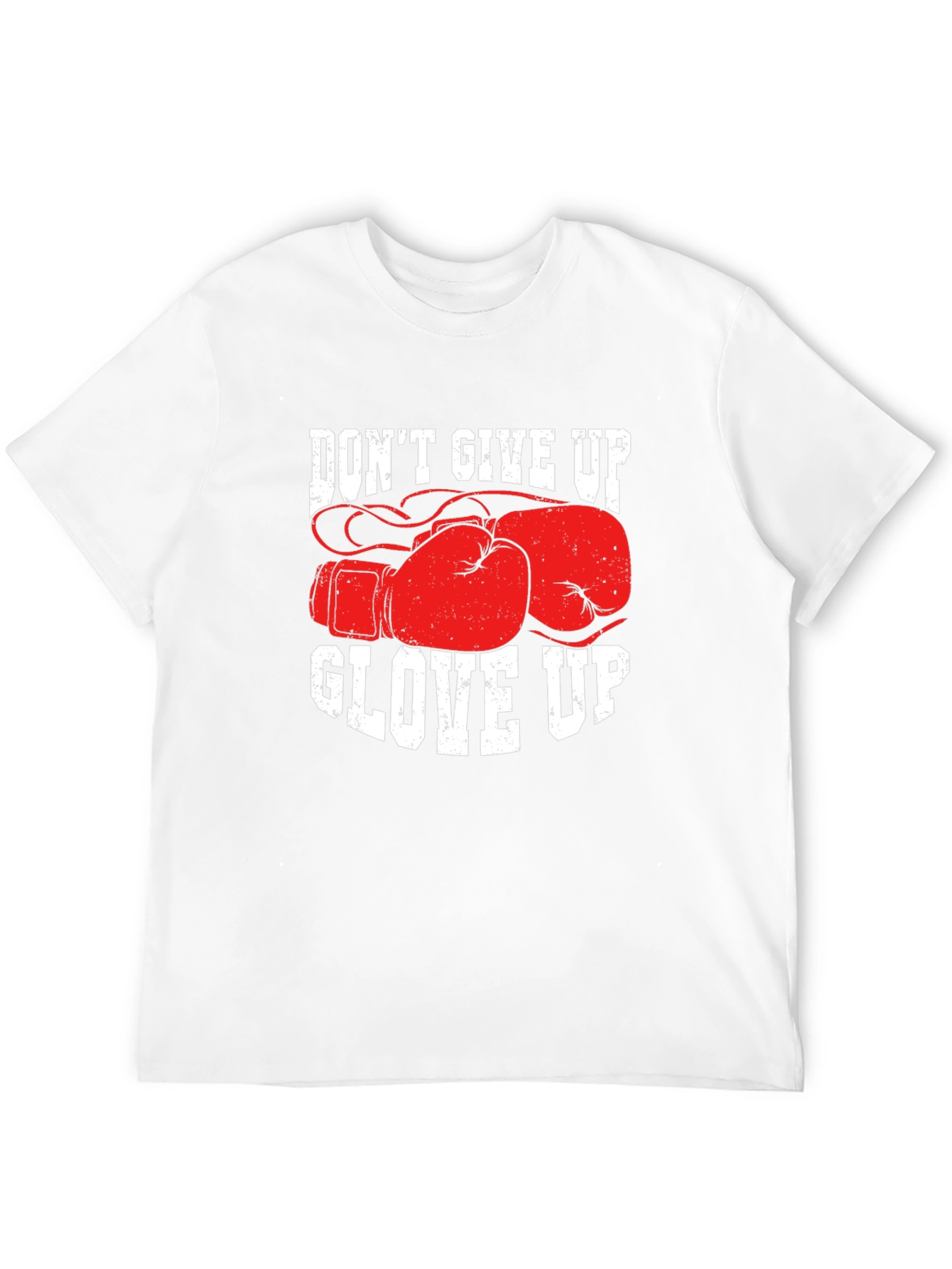 Don't Give Up Glove Up Boxing T-Shirt - 12