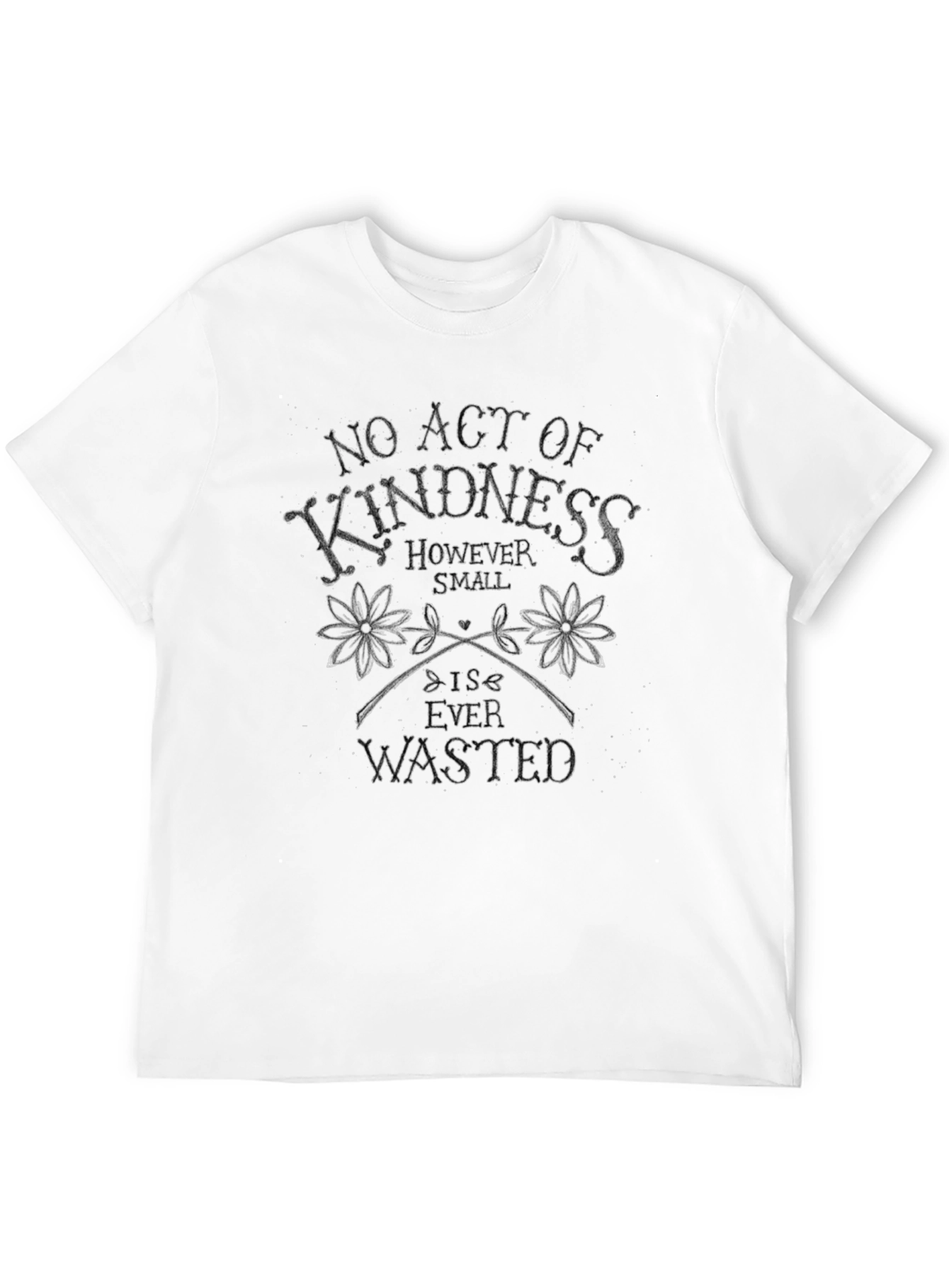Black Kindness Graphic T-Shirt view 12